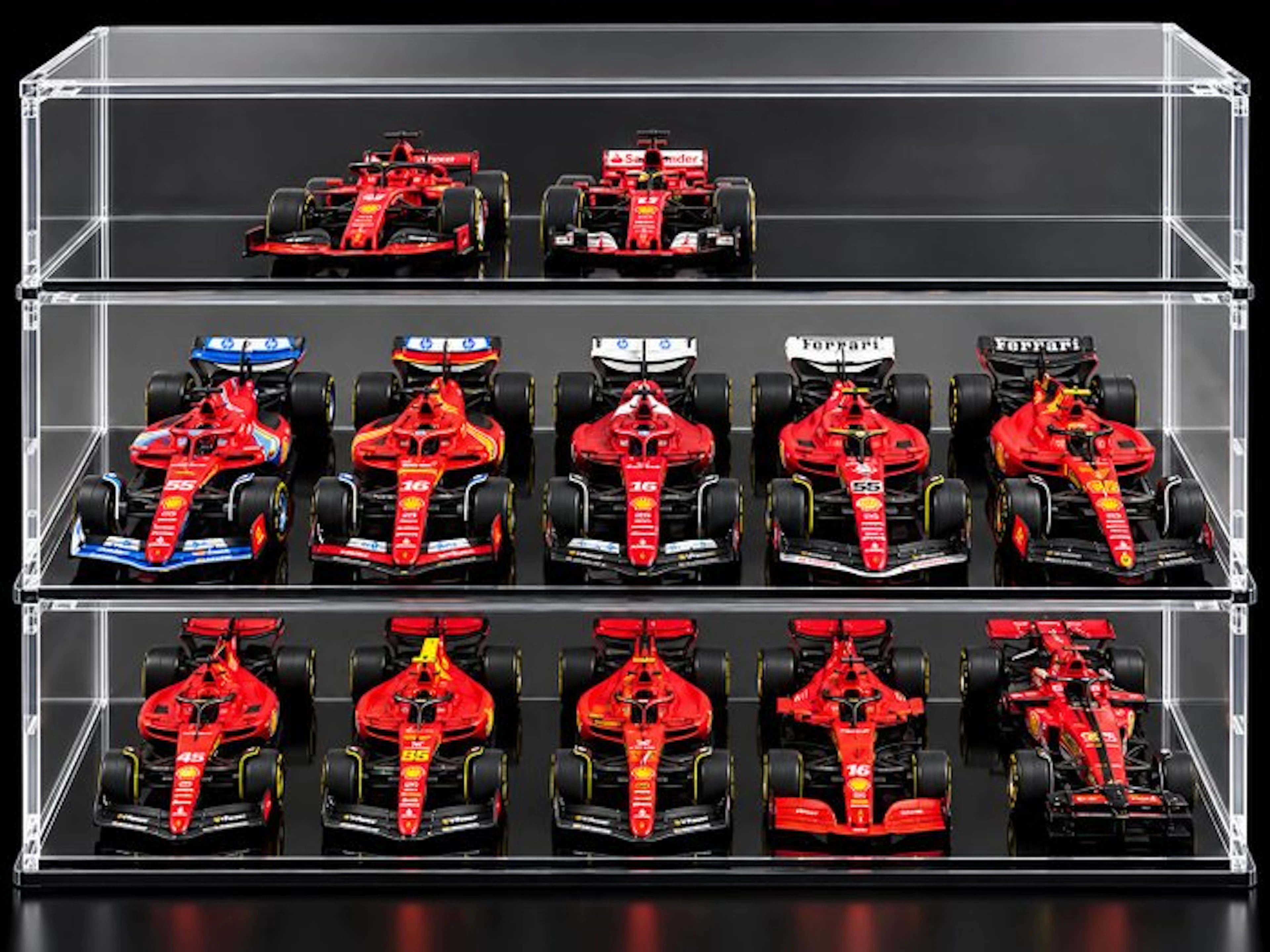 Bburago 1:43 - Model race car (12) - Ferrari