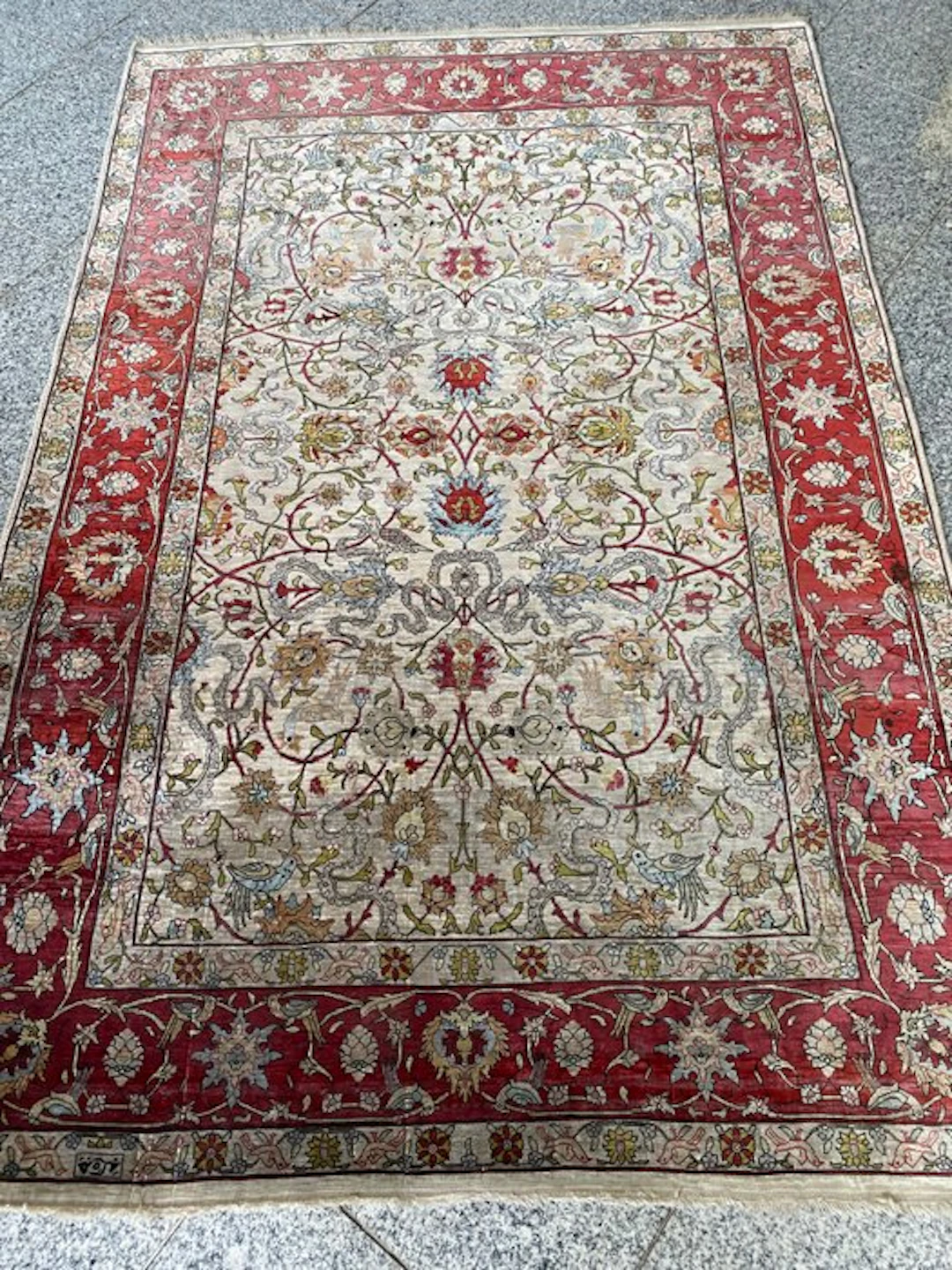 Hereke - Rug - 155 cm - 102 cm