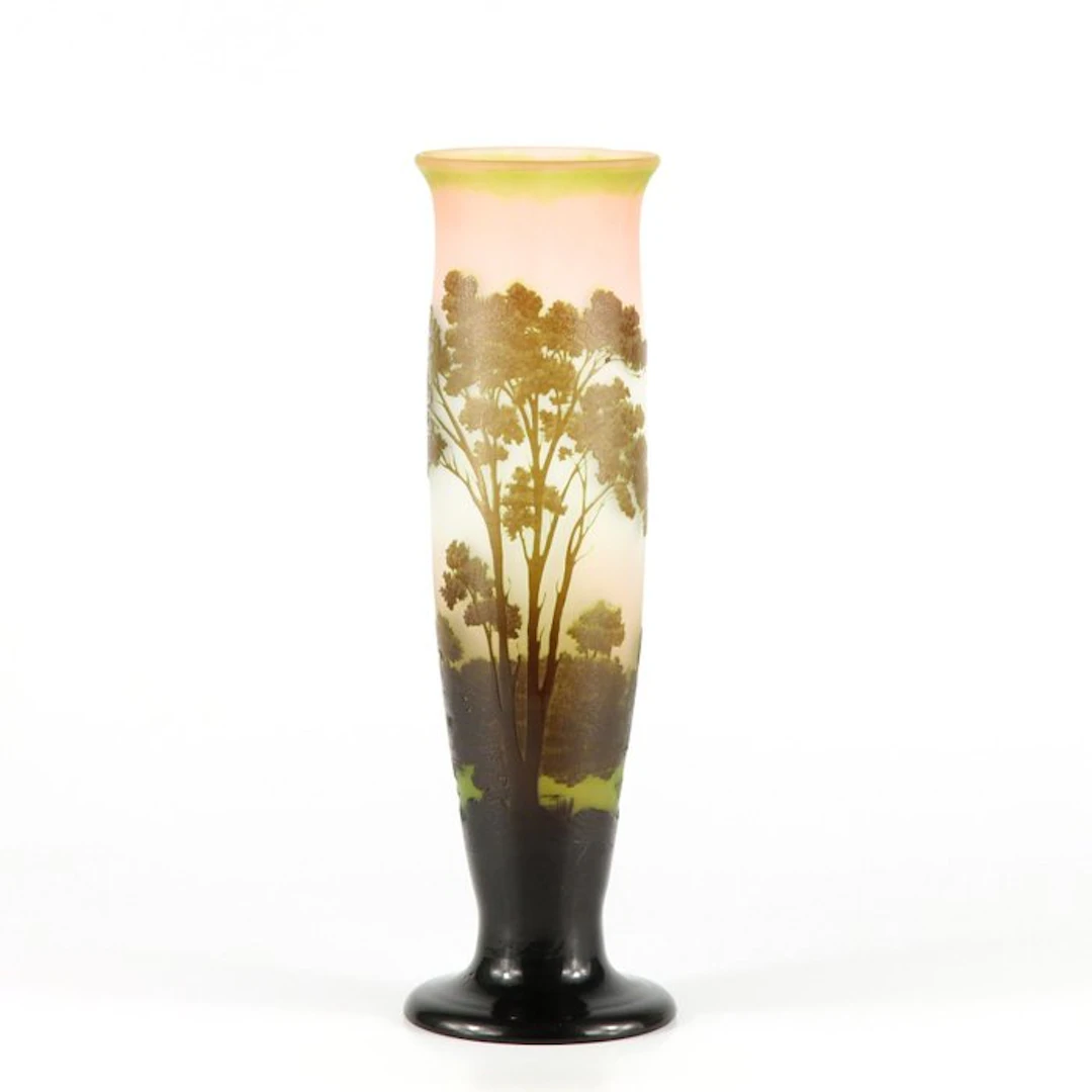 Emile Gallé - Vase - Glass