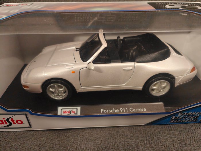 Maisto 1:18 - Coche deportivo a escala - Porsche 911 Carrera