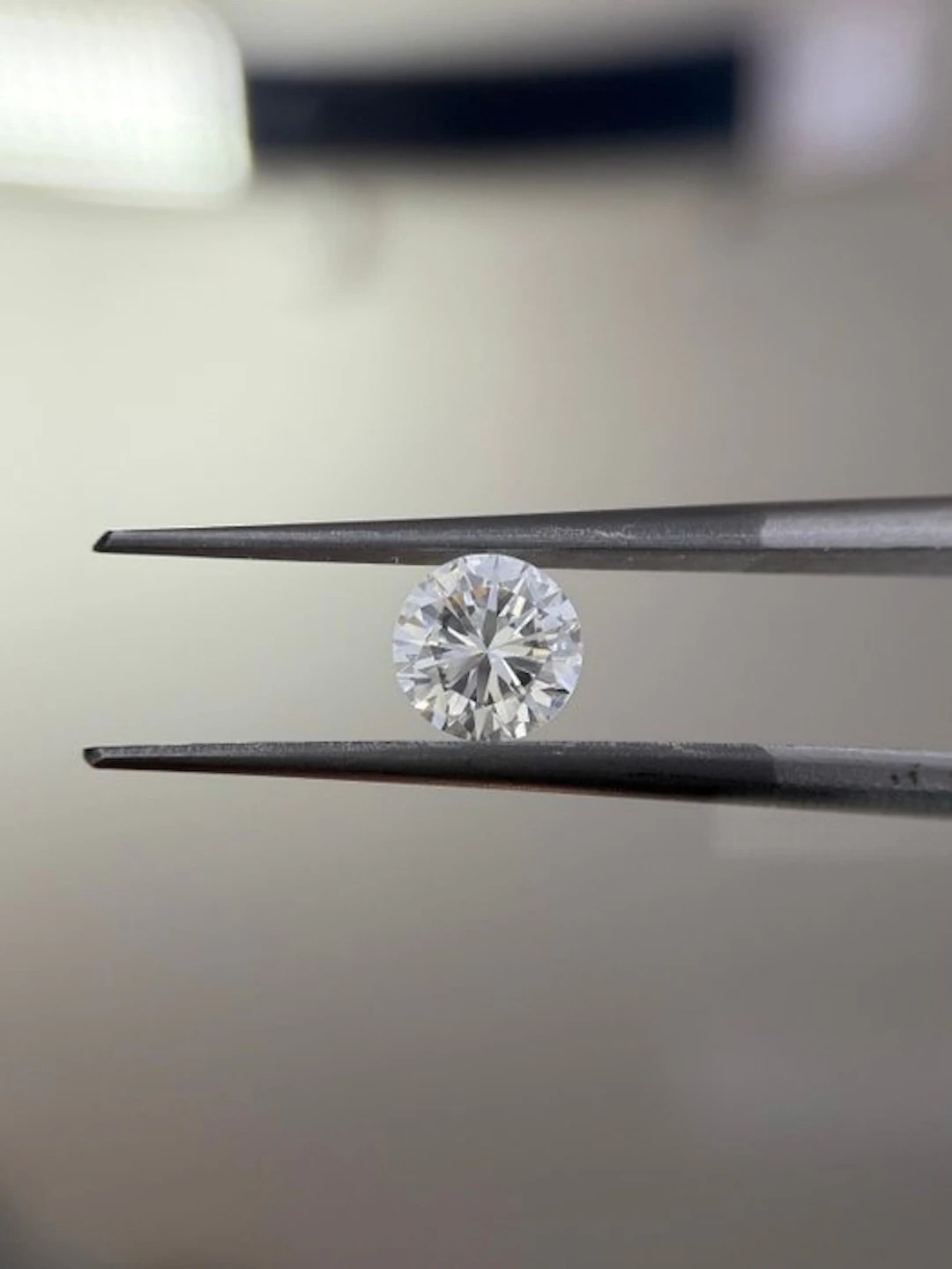 1 pcs Diamond (Natural) - 0.55 ct - Round - F - VVS2 - HRD Antwerp