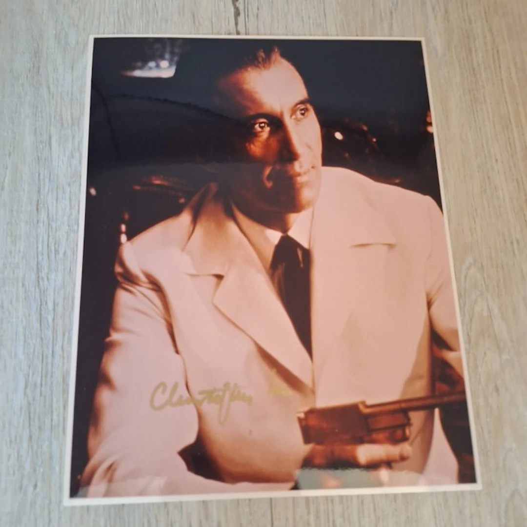 James Bond 007: The Man with the Golden Gun - signed by...