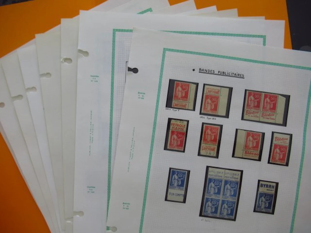 France - advanced stamp collection
