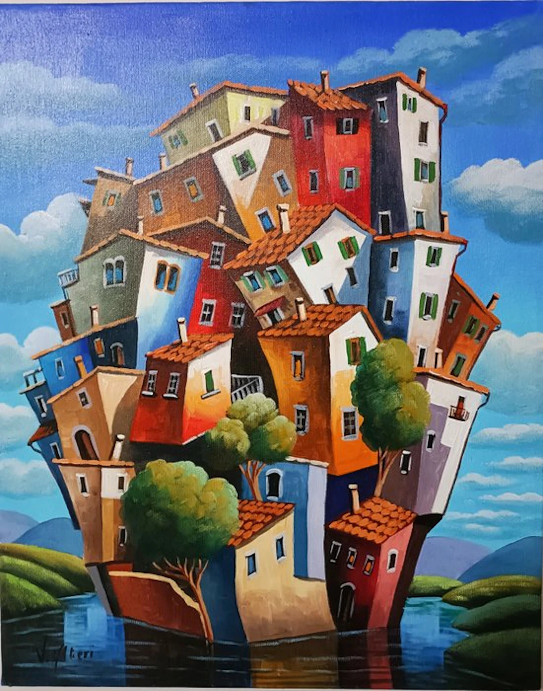 V. Altieri (1977) - Città di Colori
