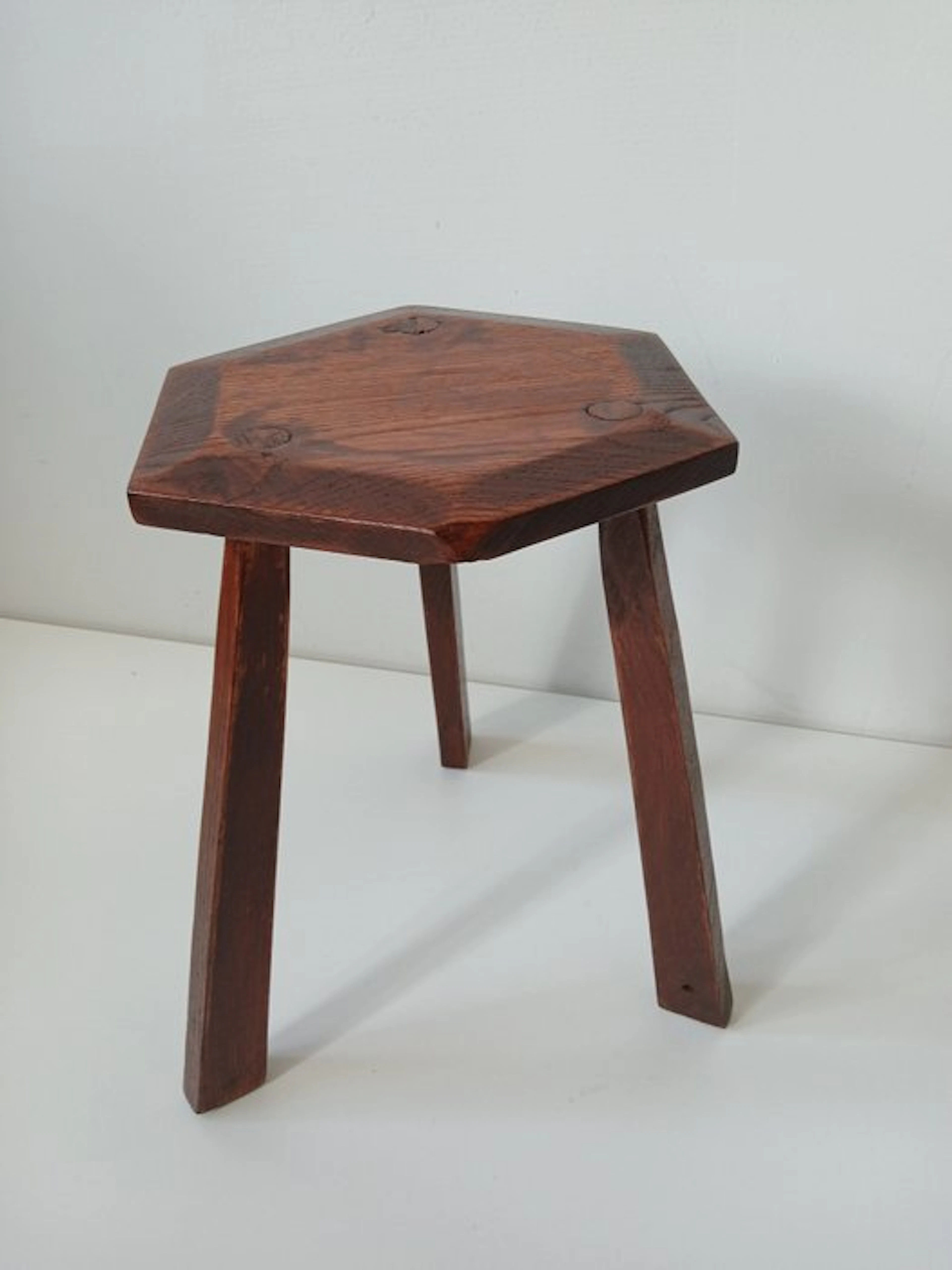 Stool - Wood - Vintage - 1960s