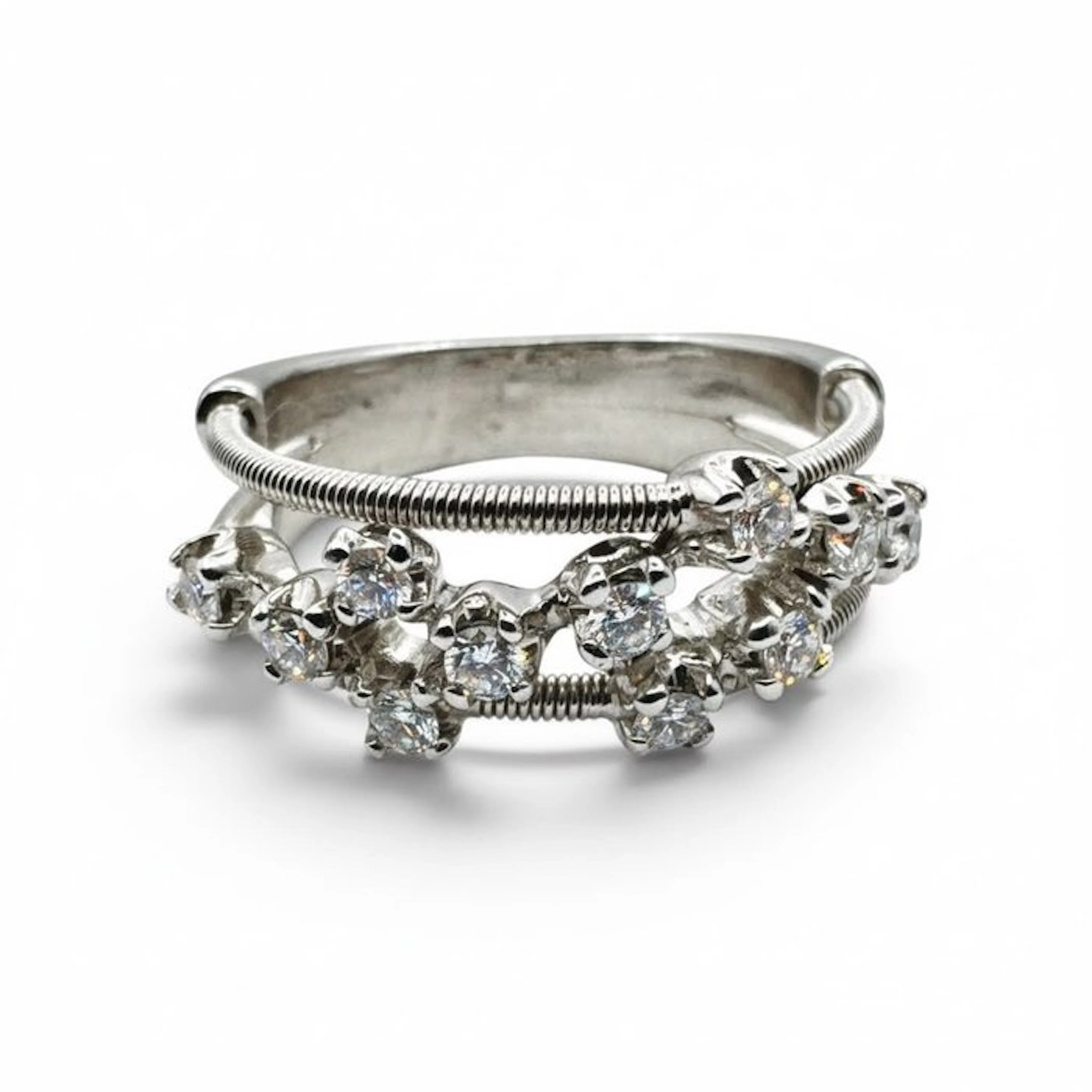 Marco Bicego - Ring - 18 kt. White gold - diamonds