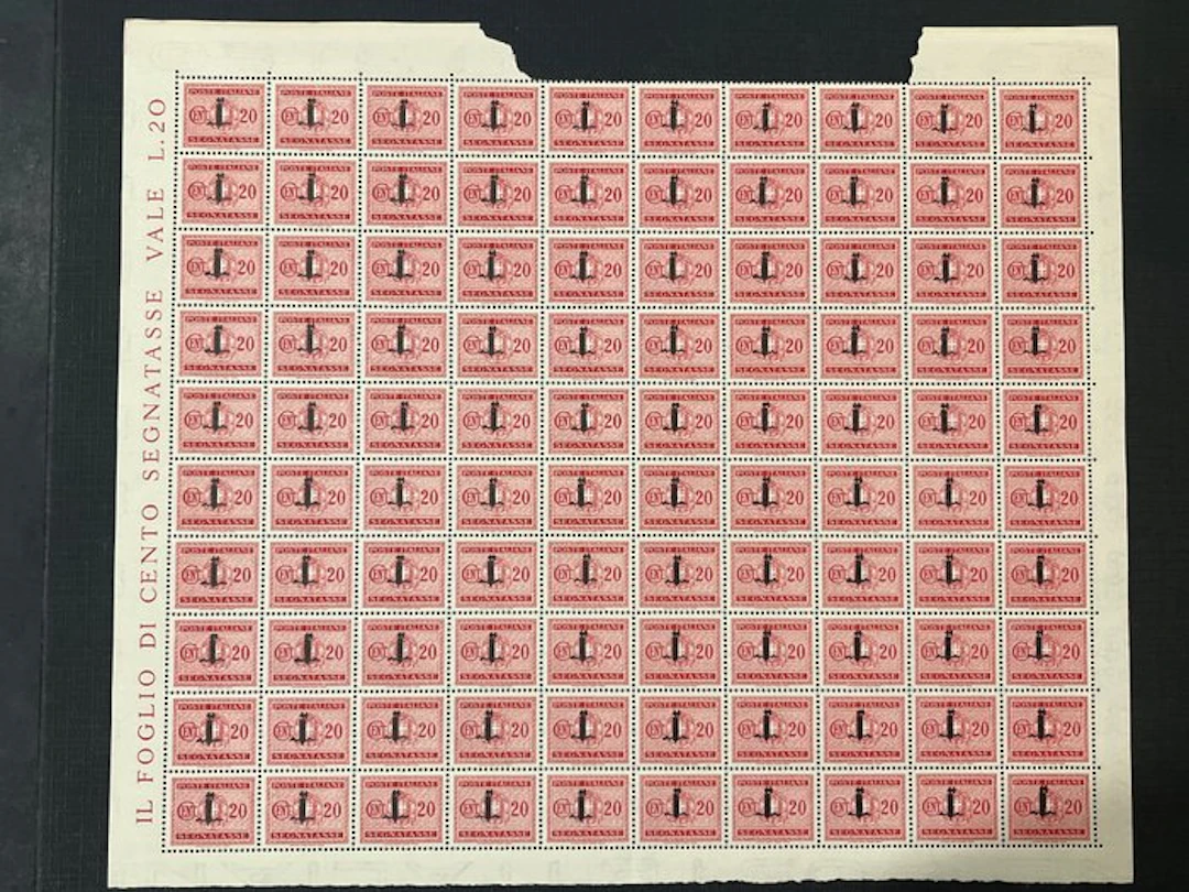Italy 1944 - RSI stamp booklet