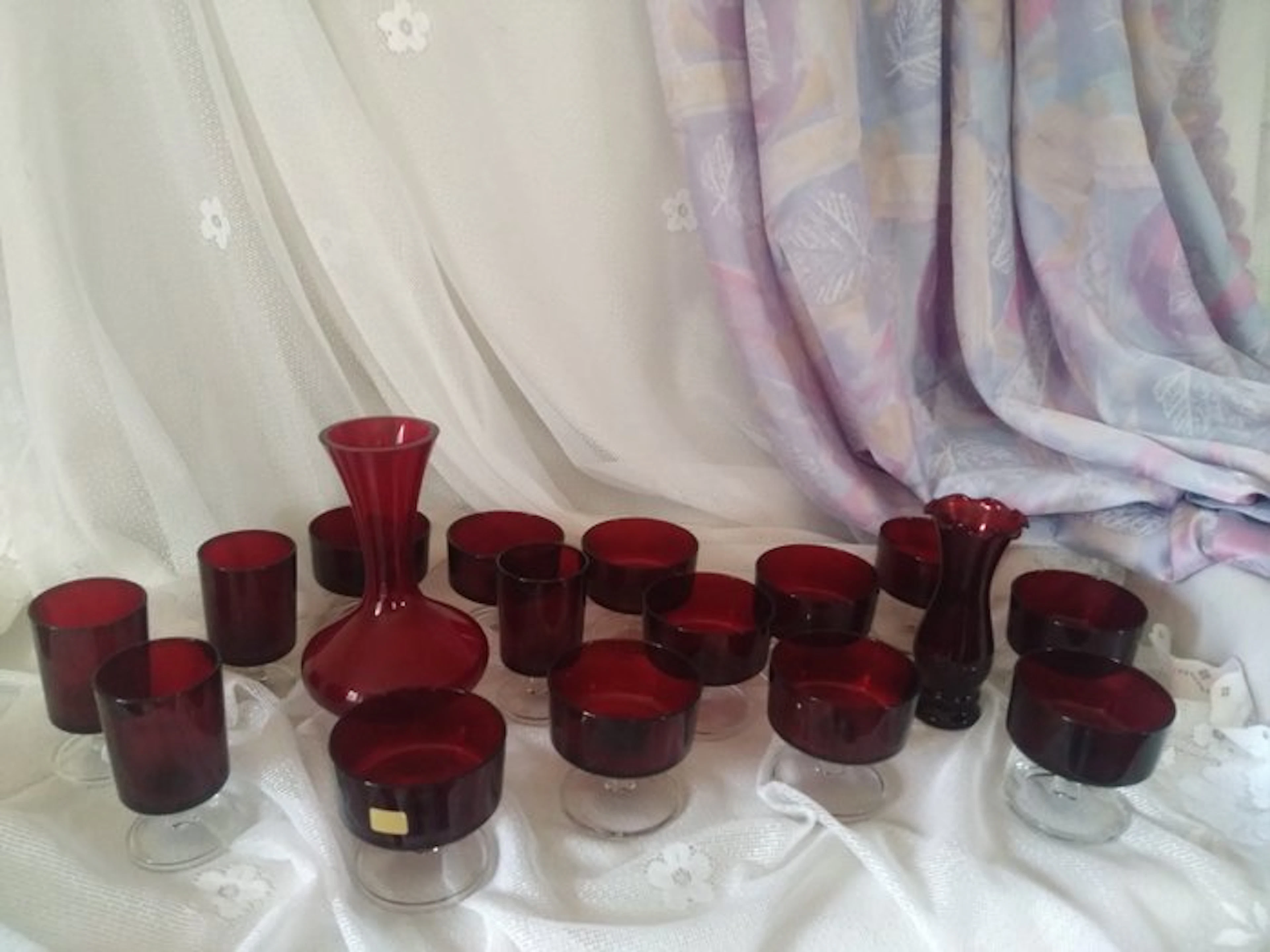 Luminarc - Jar (16) - Seria Cavalier Ruby Red - Glass - Sir Ruby Red