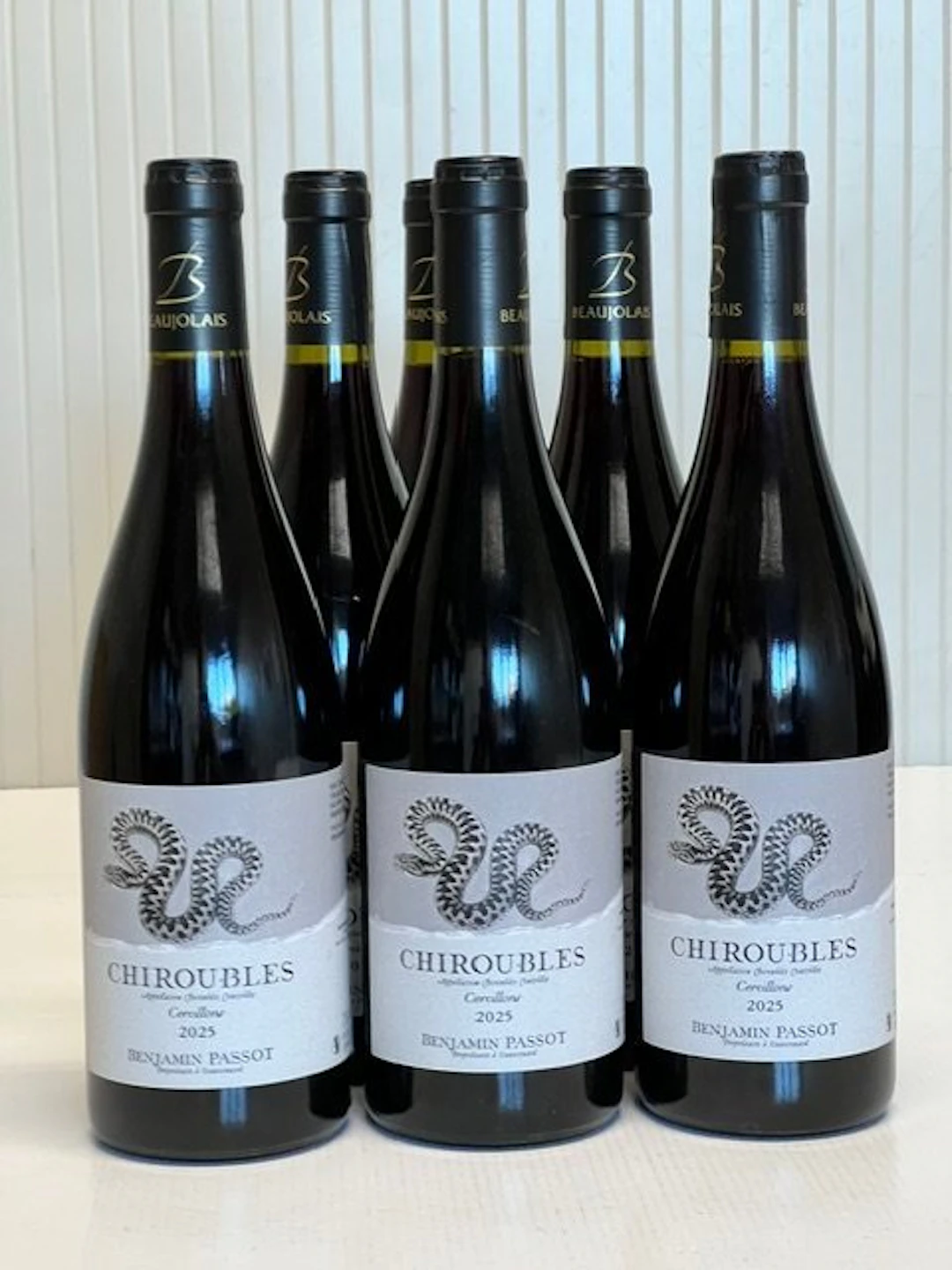 2025 Benjamin Passot. "Cercillons" - Chiroubles - 6 Bottles (0.75L)