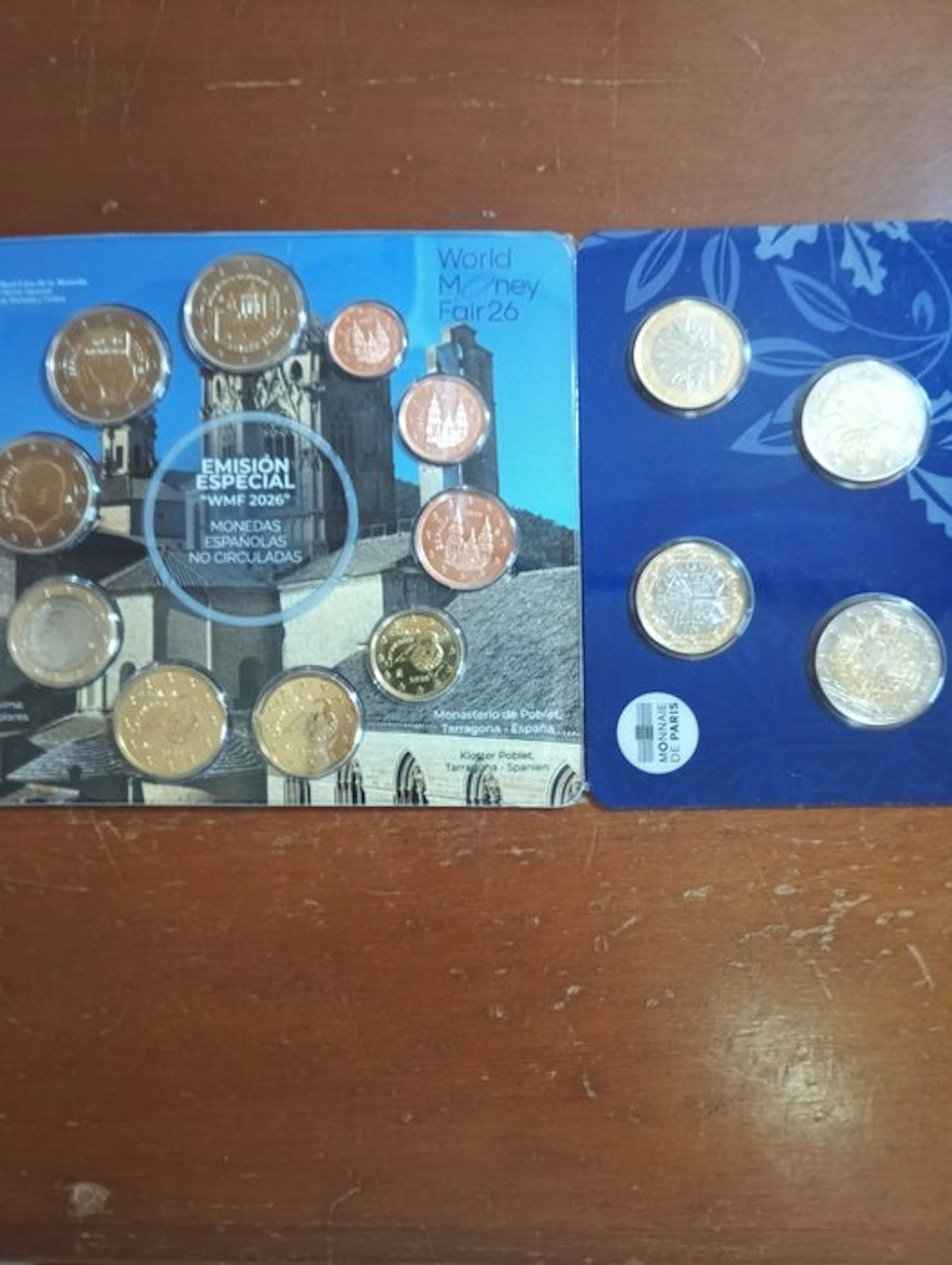 Spain, France. Year Set (BU) / Mini Set 2021/2026 (2 sets) (No reserve price)