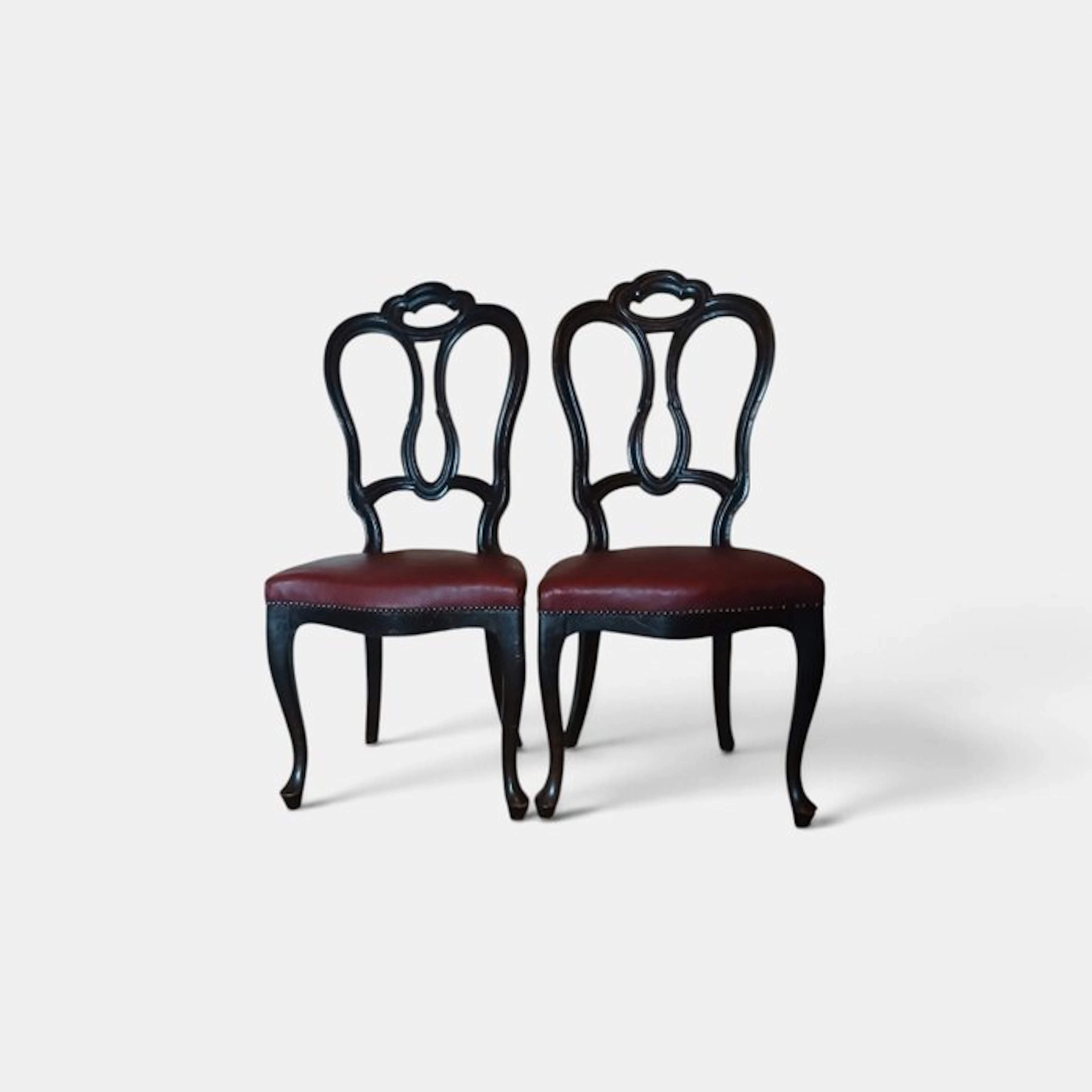 Fauteuil (2) - Wood - Antique chairs