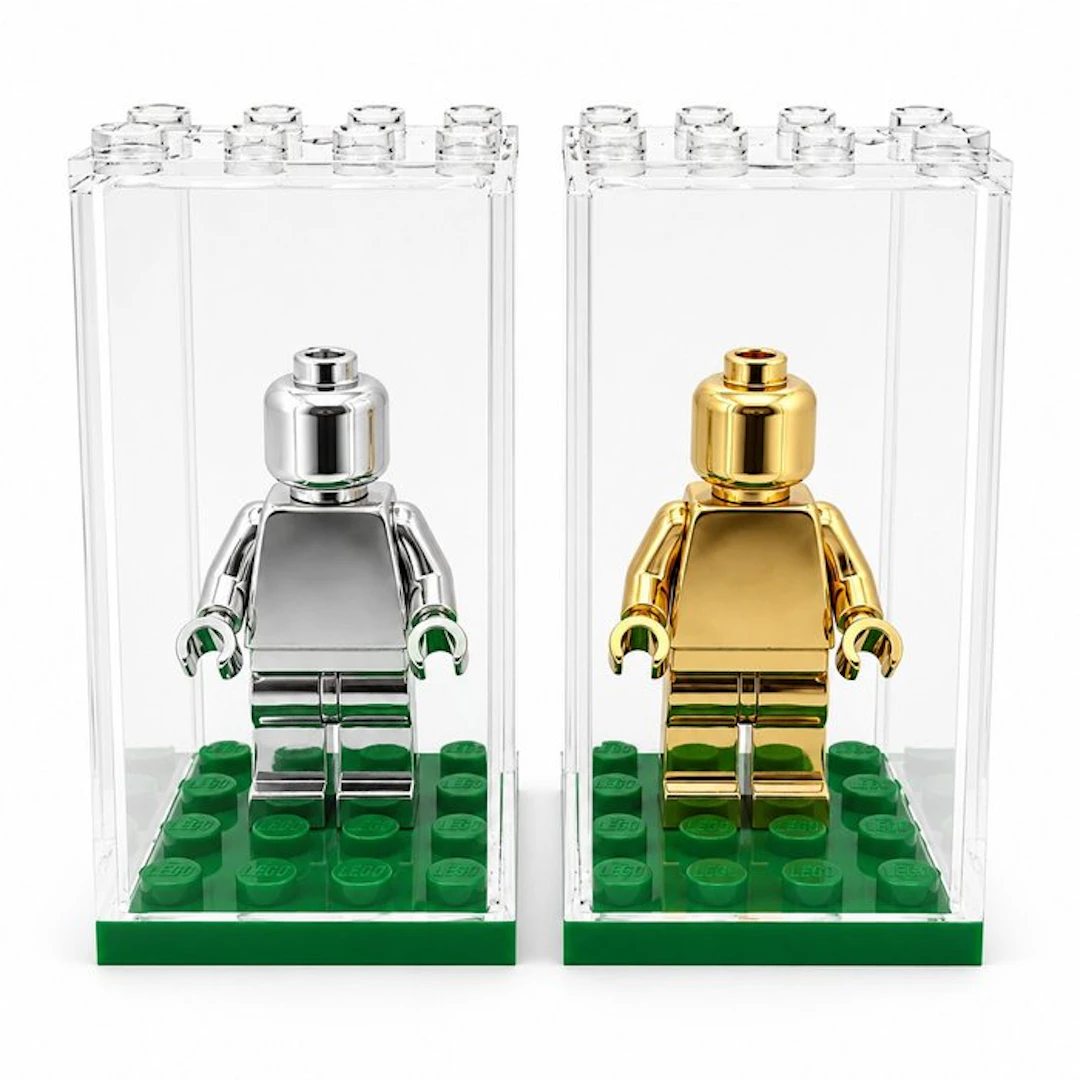 LEGO Minifigure - Art - Lego Monogrome figures chrome...