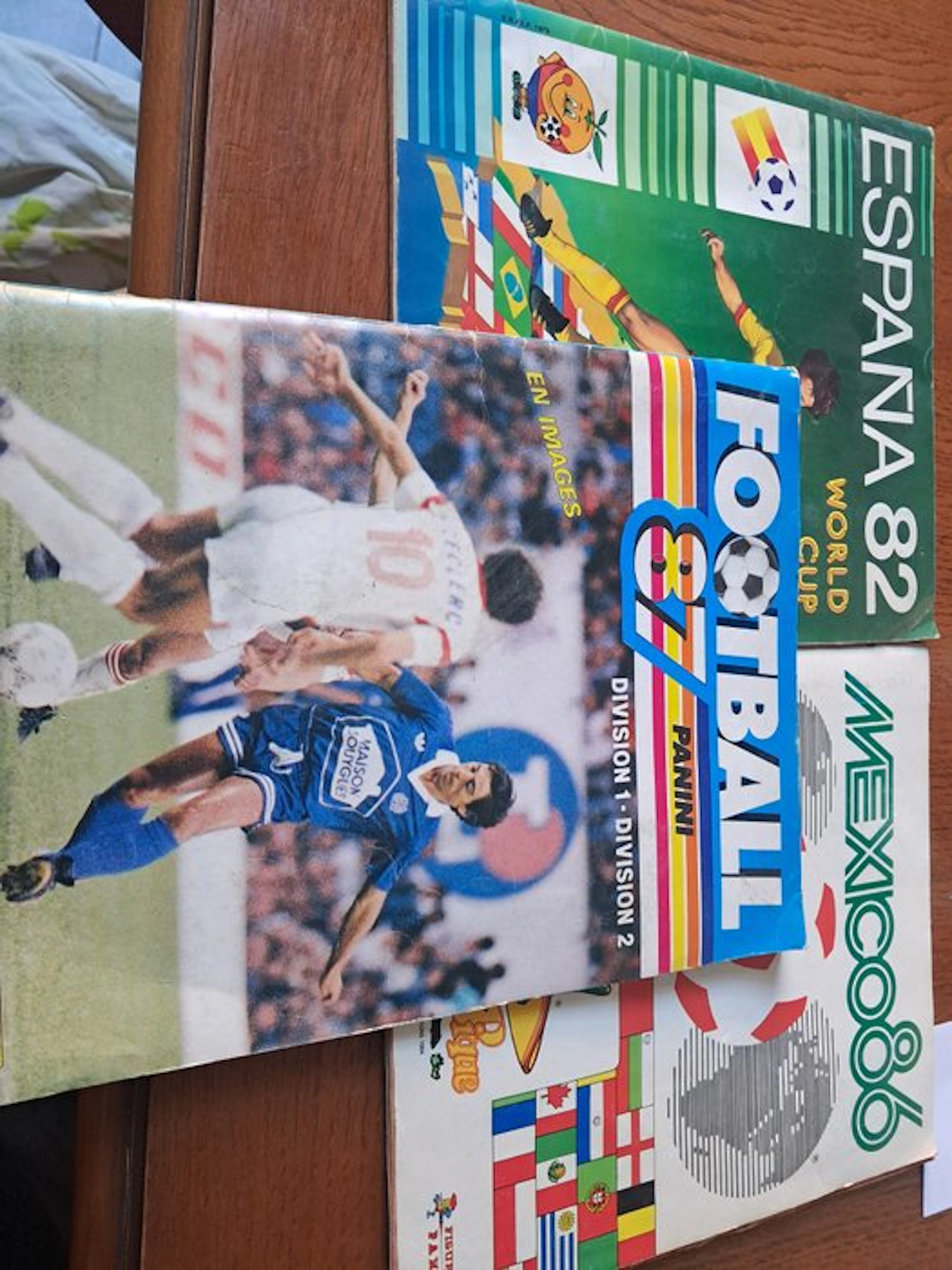 1982, 1986 Panini World Cup Stickers