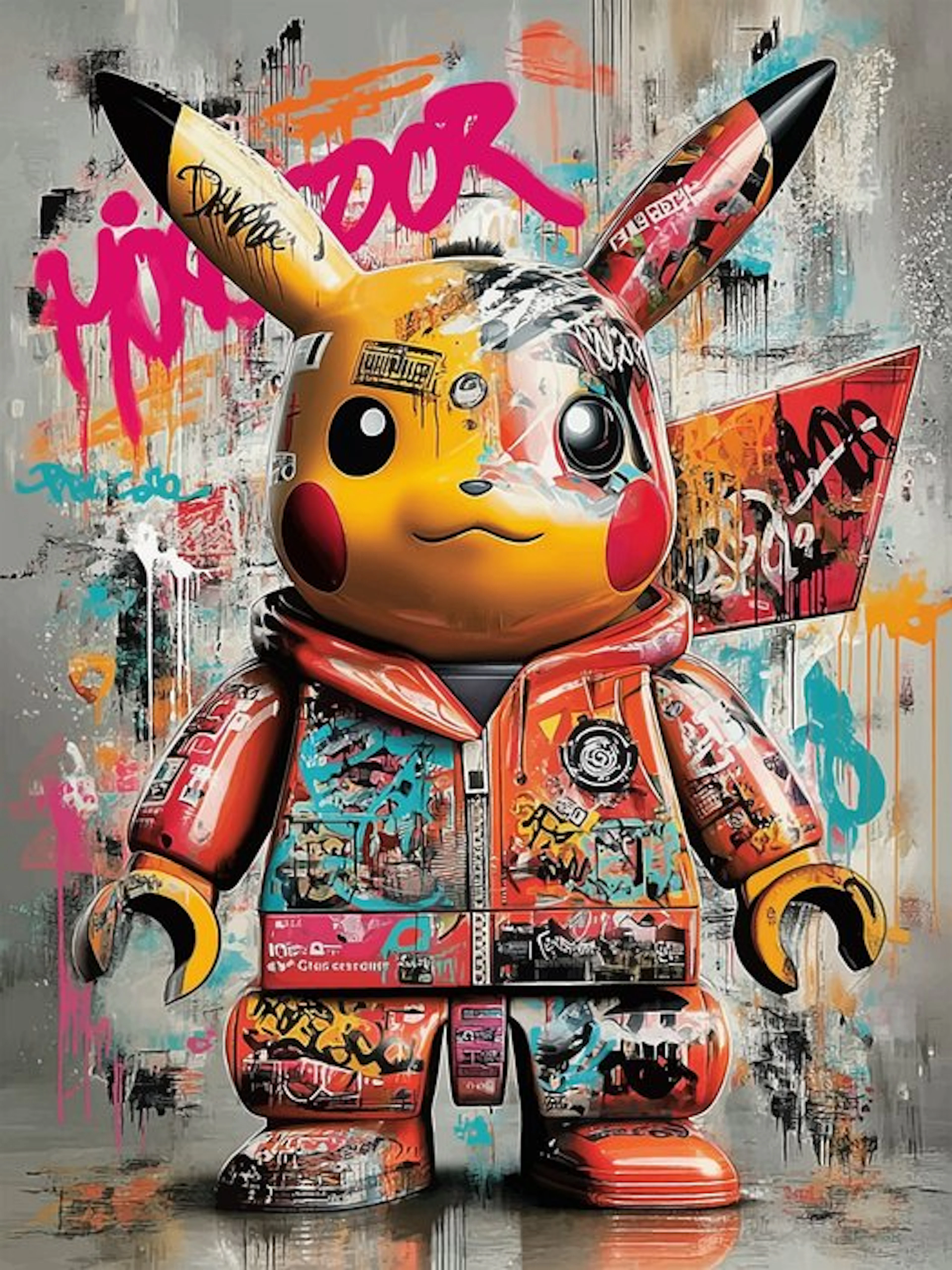 IPR Graph - Pikachu LEGO street warrior