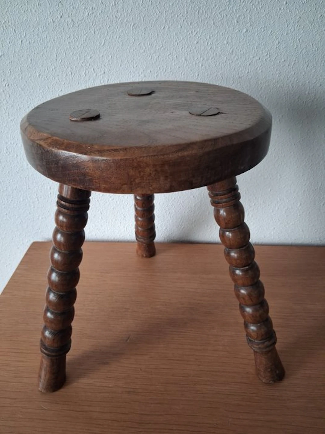 Handmade - Stool - Oak - Milking Stool - Plant Table