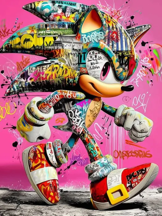 Sonic Graph IPR Graph - Sonic the Hedgehog, el erizo azul de SEGA | Barnebys