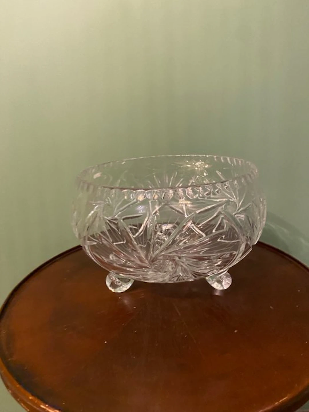 Fruit bowl - Crystal - Footed bowl