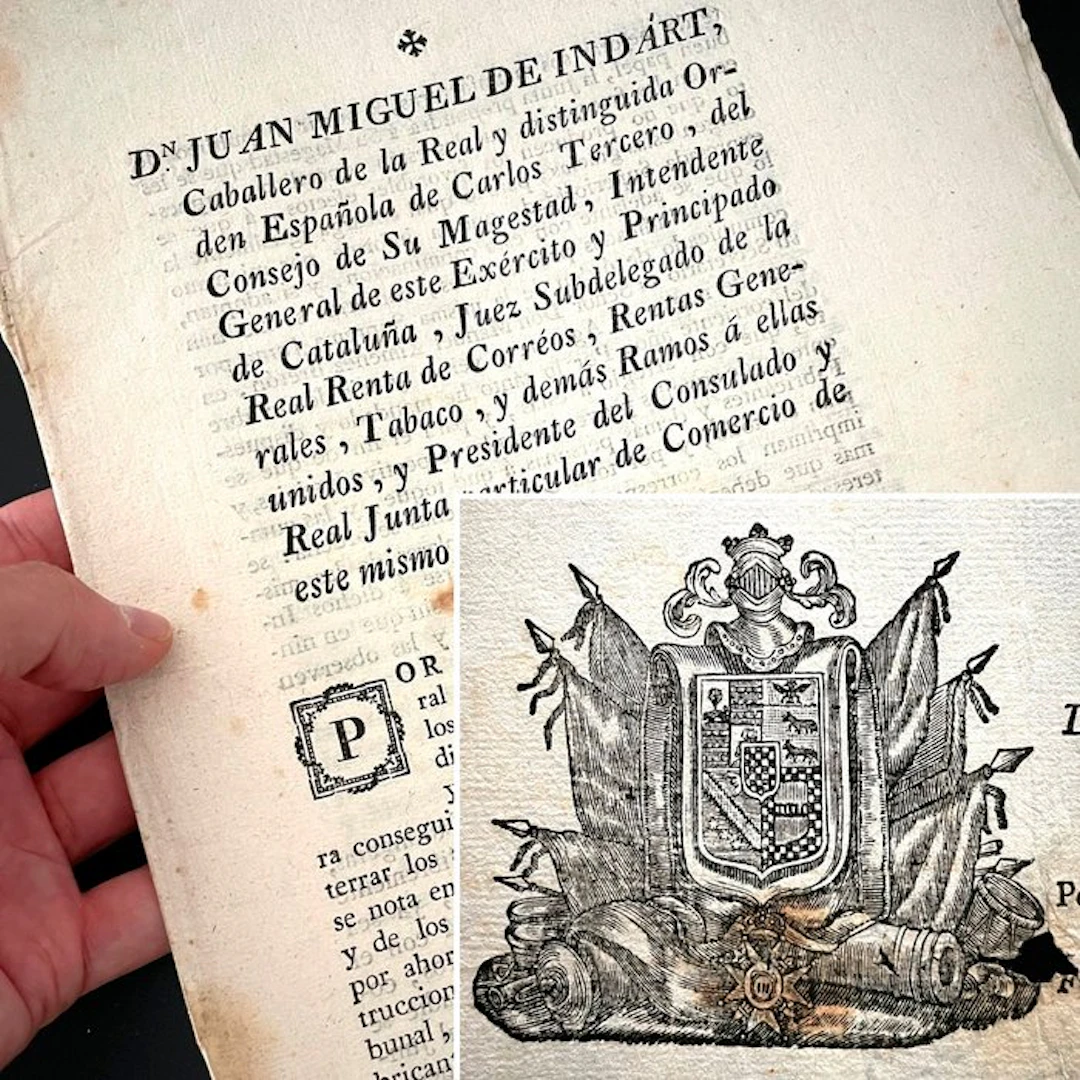 Manuscrito - Año 1791