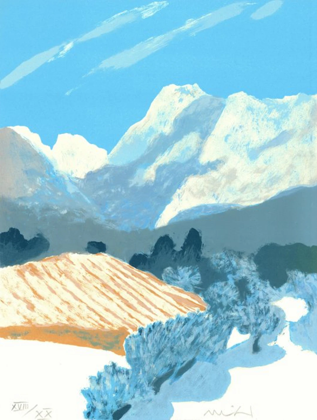Roger Muhl (1929-2008) - Les montagnes
