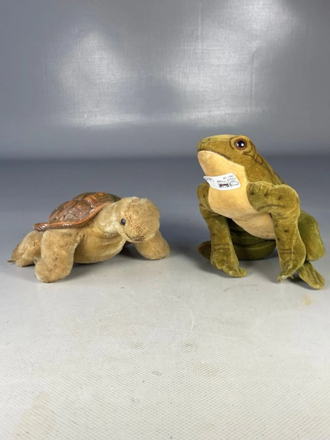 Steiff - Plush toy Duo de Peluches Anciennes de...
