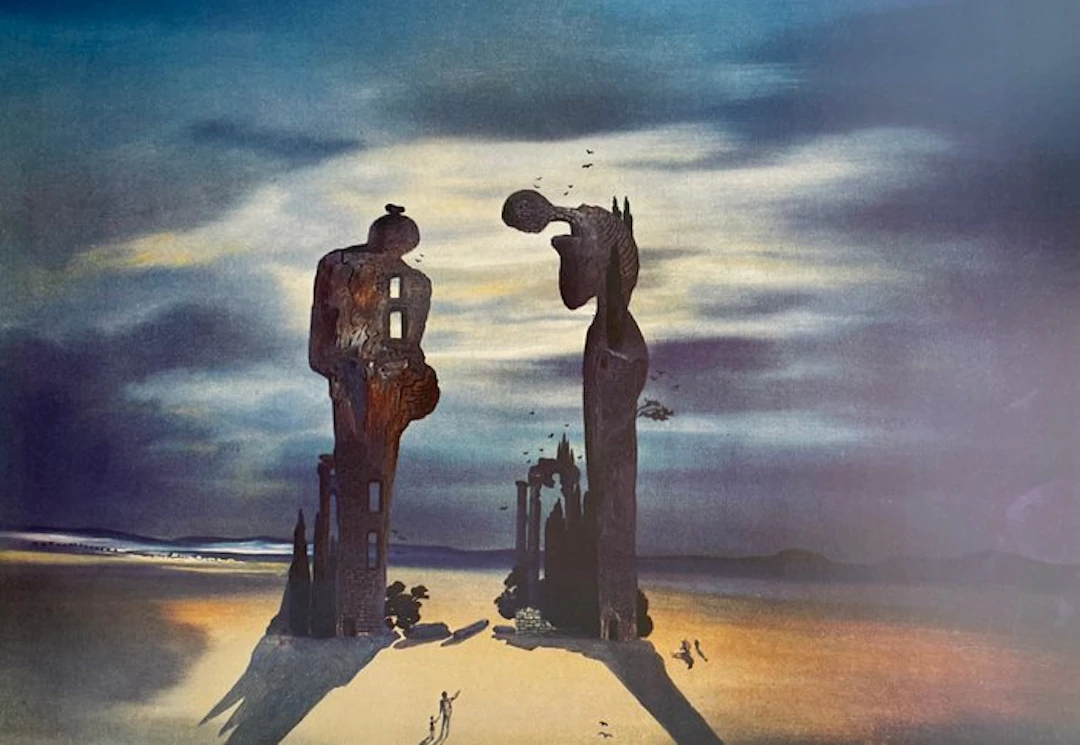 Salvador Dali (1904-1989) - Reminiscence archéologique