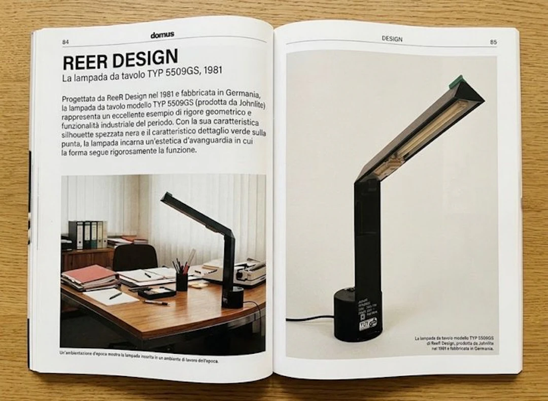 Johnlite - Table lamp - TYP 5509GS - Plastic - ReeR Design