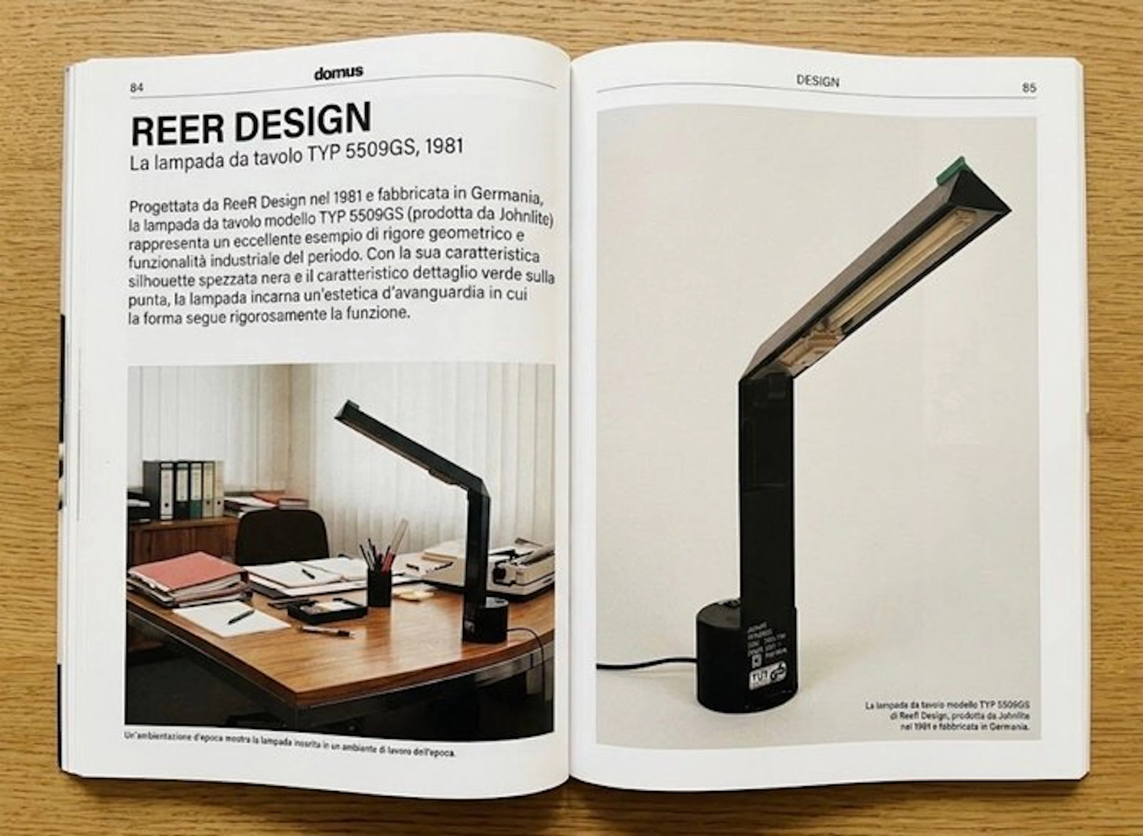 Johnlite - Table lamp - TYP 5509GS - Plastic - ReeR Design