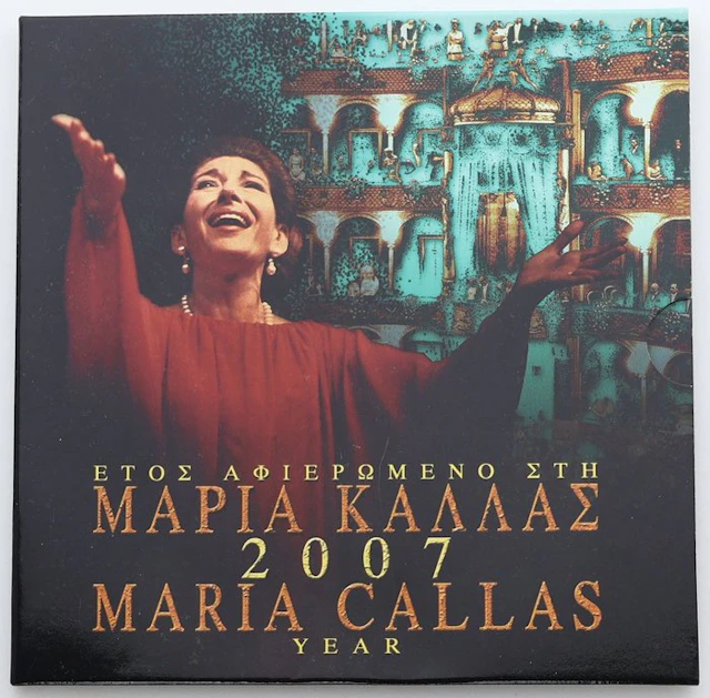 Greece. Year Set (BU) 2007 "Maria Callas" (No reserve price)