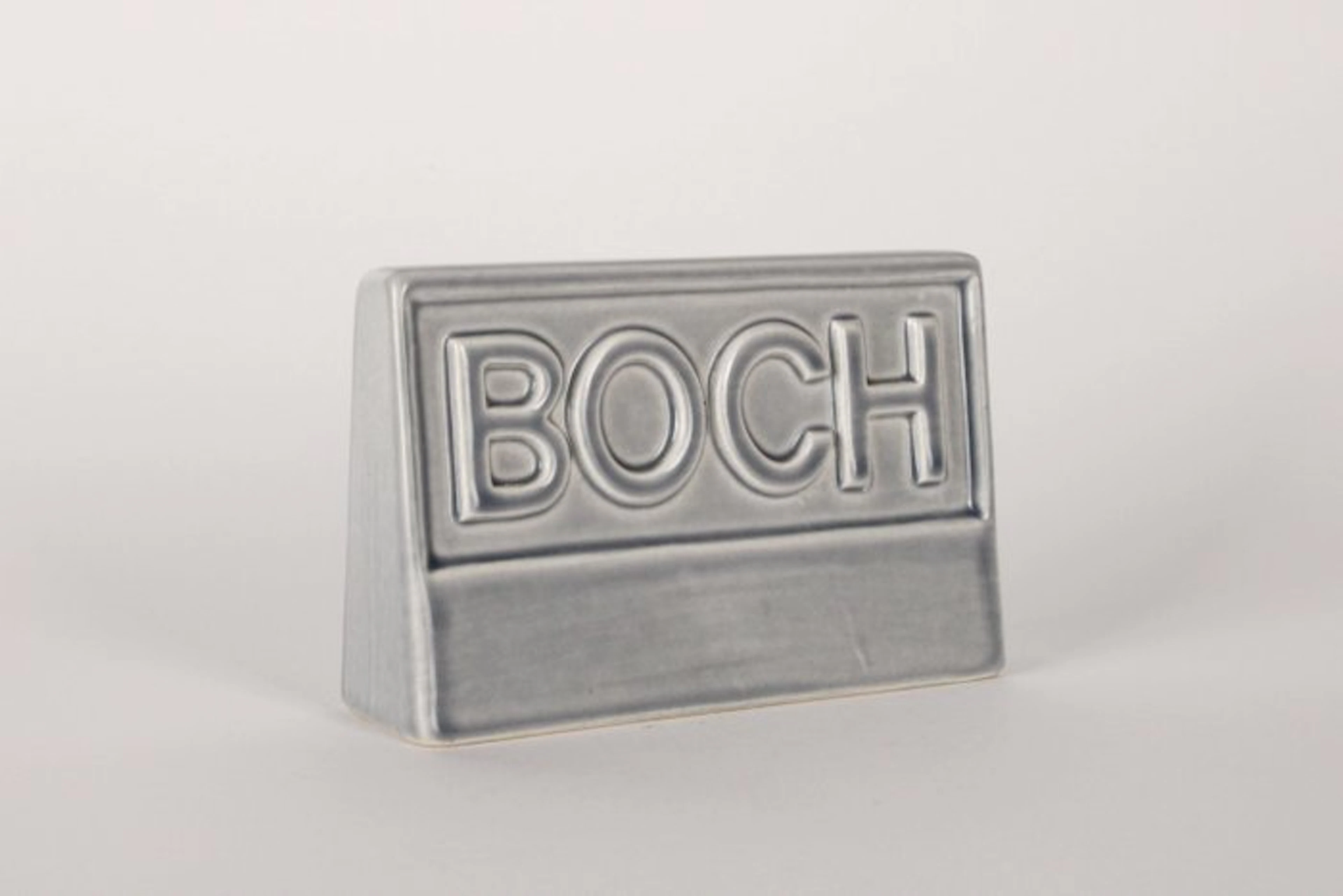 Boch Frères - Figurine - 'BOCH' logo - Earthenware