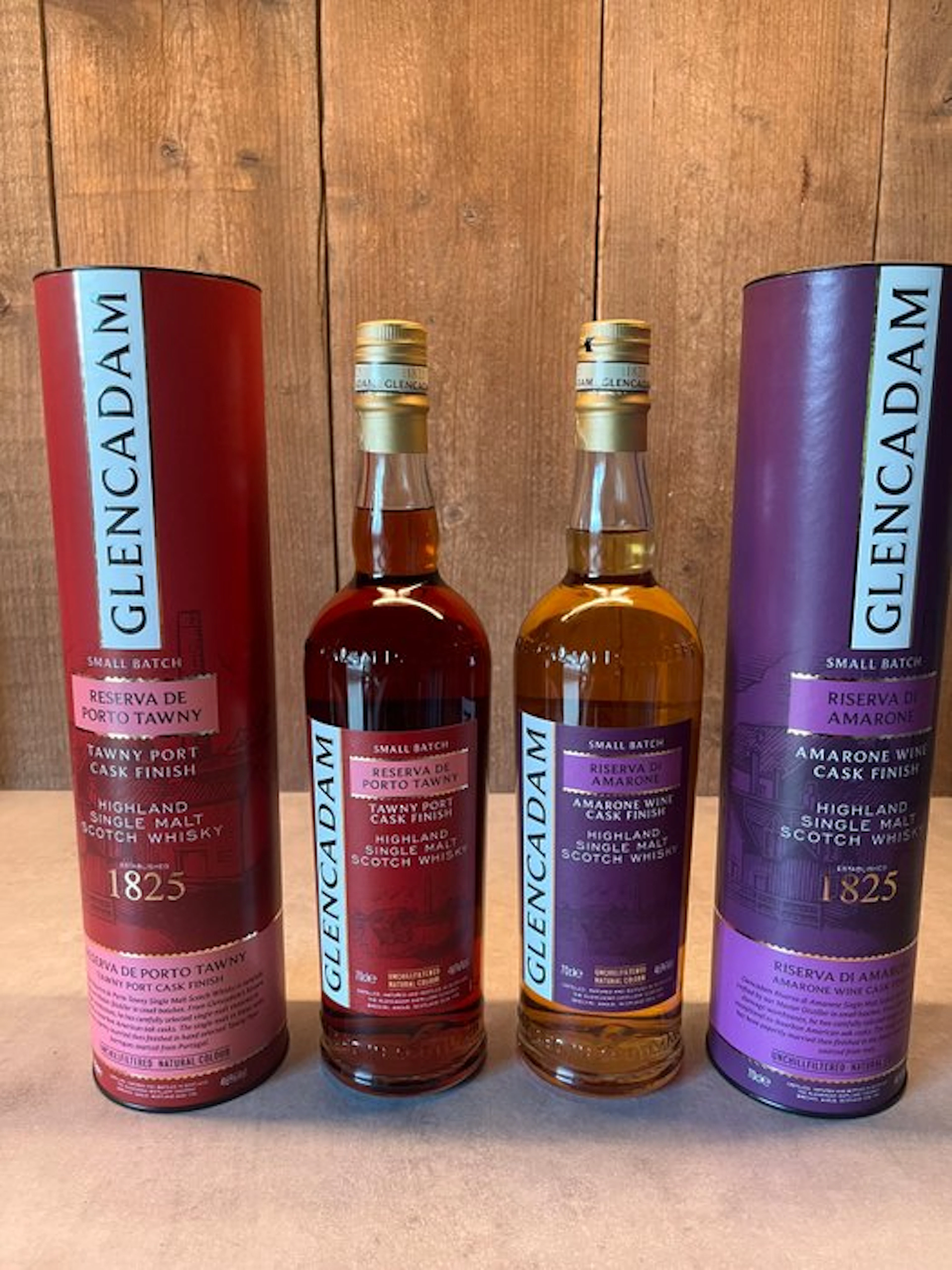 Glencadam - Cask Finish - Tawny Port & Amarone Wine - 70cl - 2 bottles