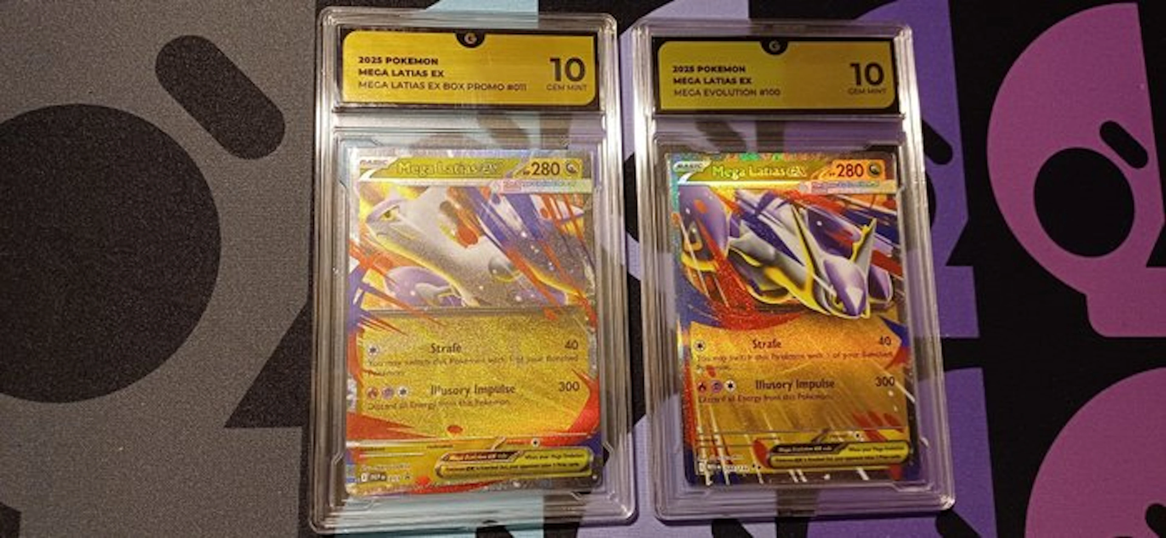 Pokémon - 2 Graded card - Latias Promo card