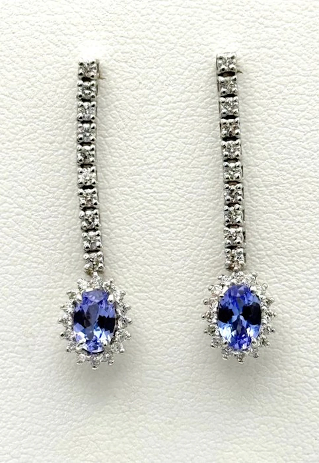 Drop earrings - 18 kt