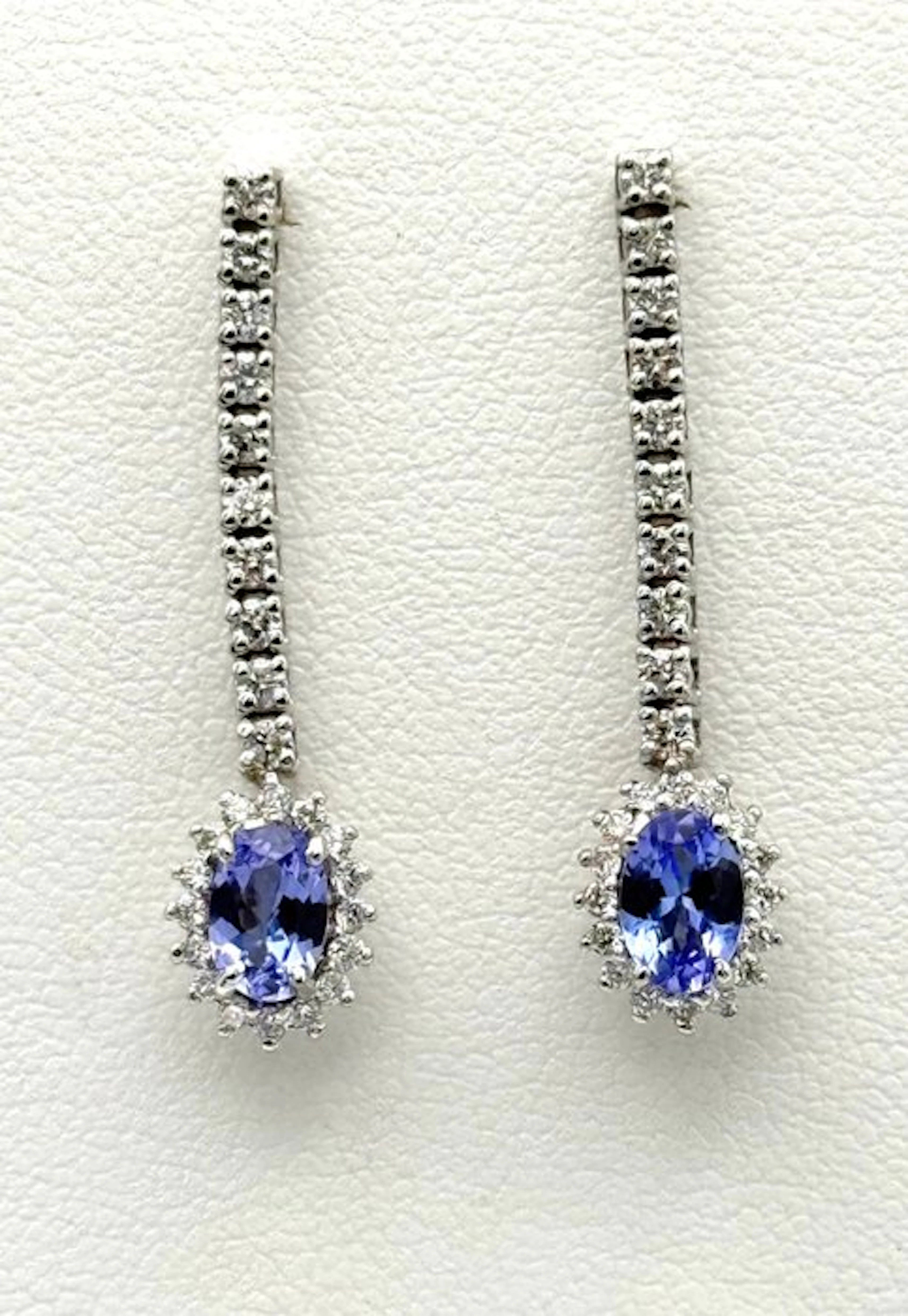 Drop earrings - 18 kt