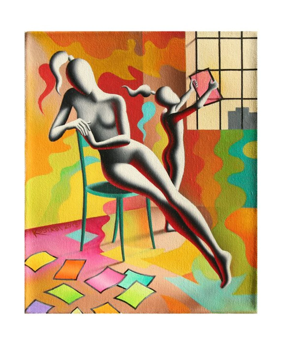 Mark Kostabi (1960) - Creative youth
