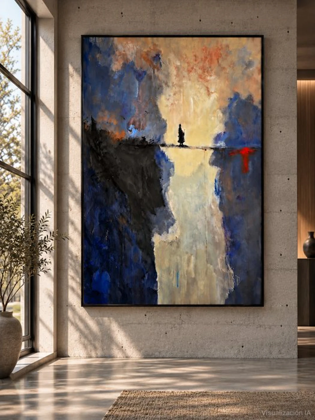 GREG● (1970, Spain) - Hacia la luz - 150 × 100 cm - XXL - No Reserve