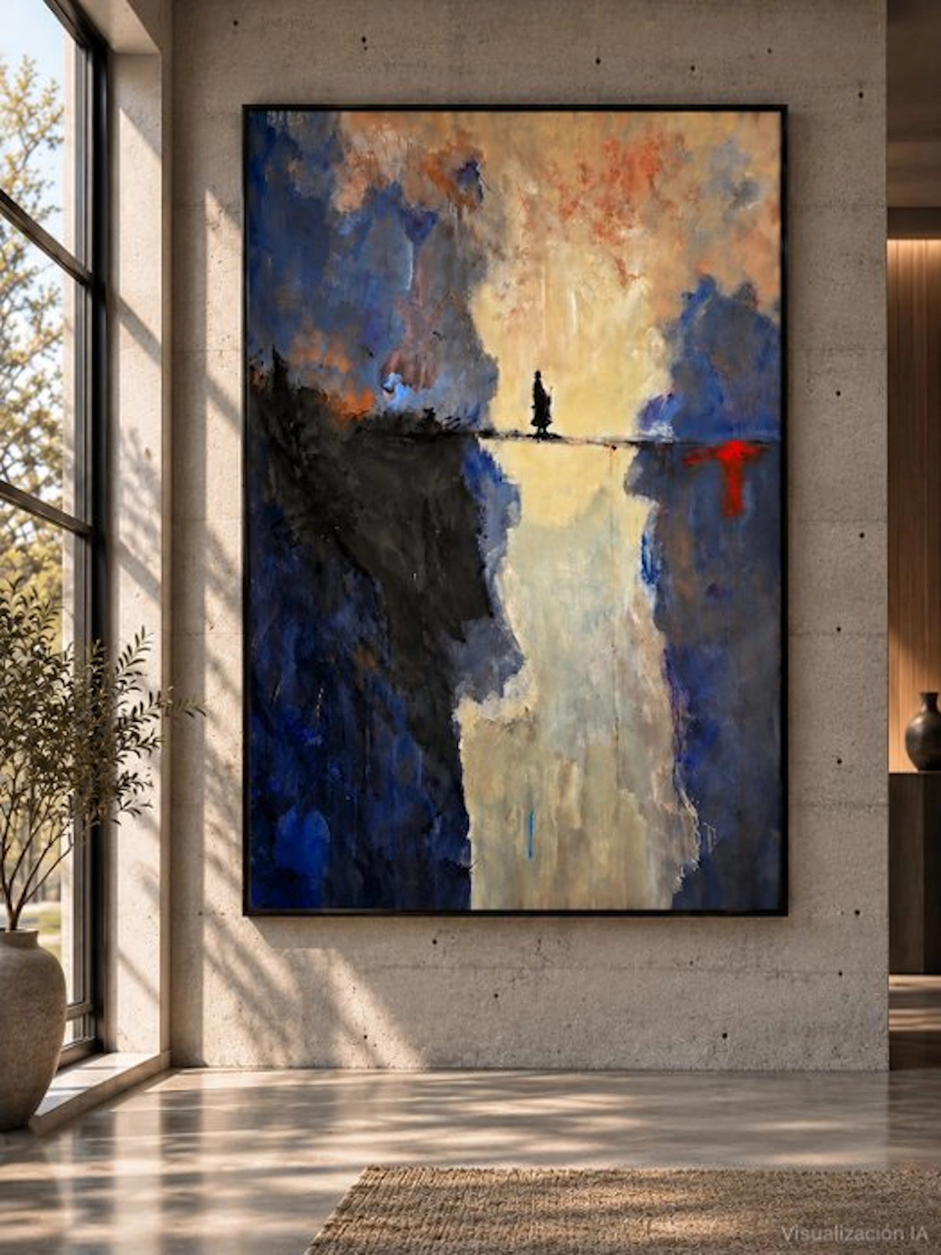 GREG● (1970, Spain) - Hacia la luz - 150 × 100 cm - XXL - No Reserve