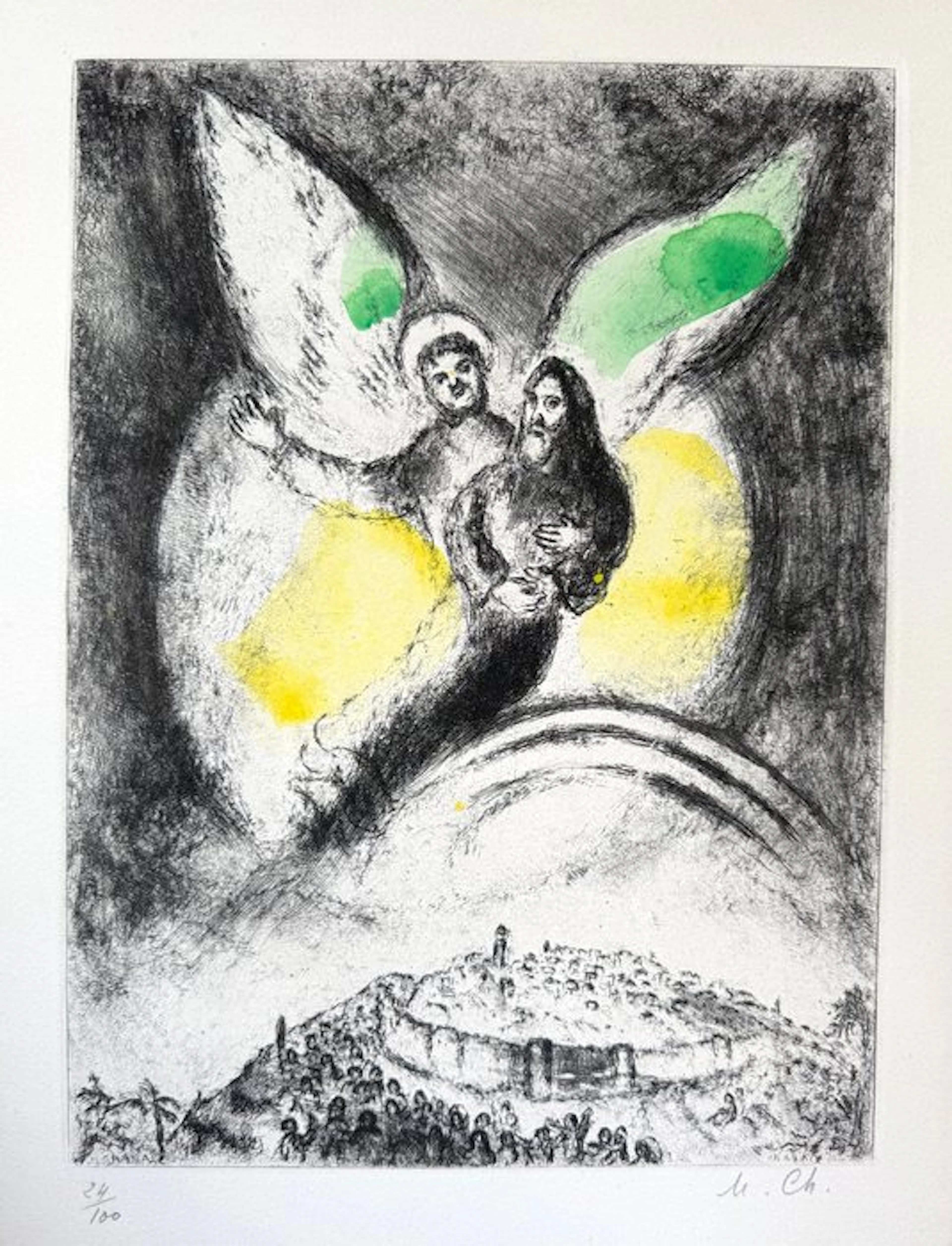 Marc Chagall (1887-1985) - L’Eternel aura pitié de Jacob (PL.94)