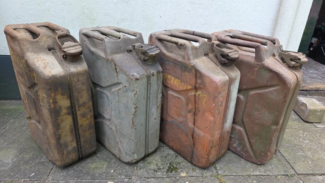 Oil Drum - Onbekend - Oude jerrycan WO2