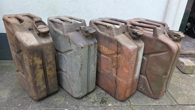 Oil Drum - Onbekend - Oude jerrycan WO2