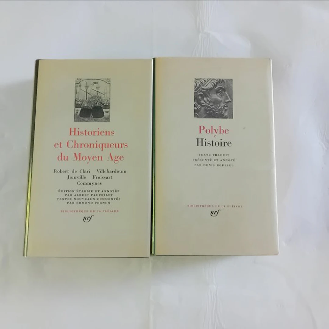LA PLEIADE - Historiens et Chroniqueurs du Moyen-Age +...