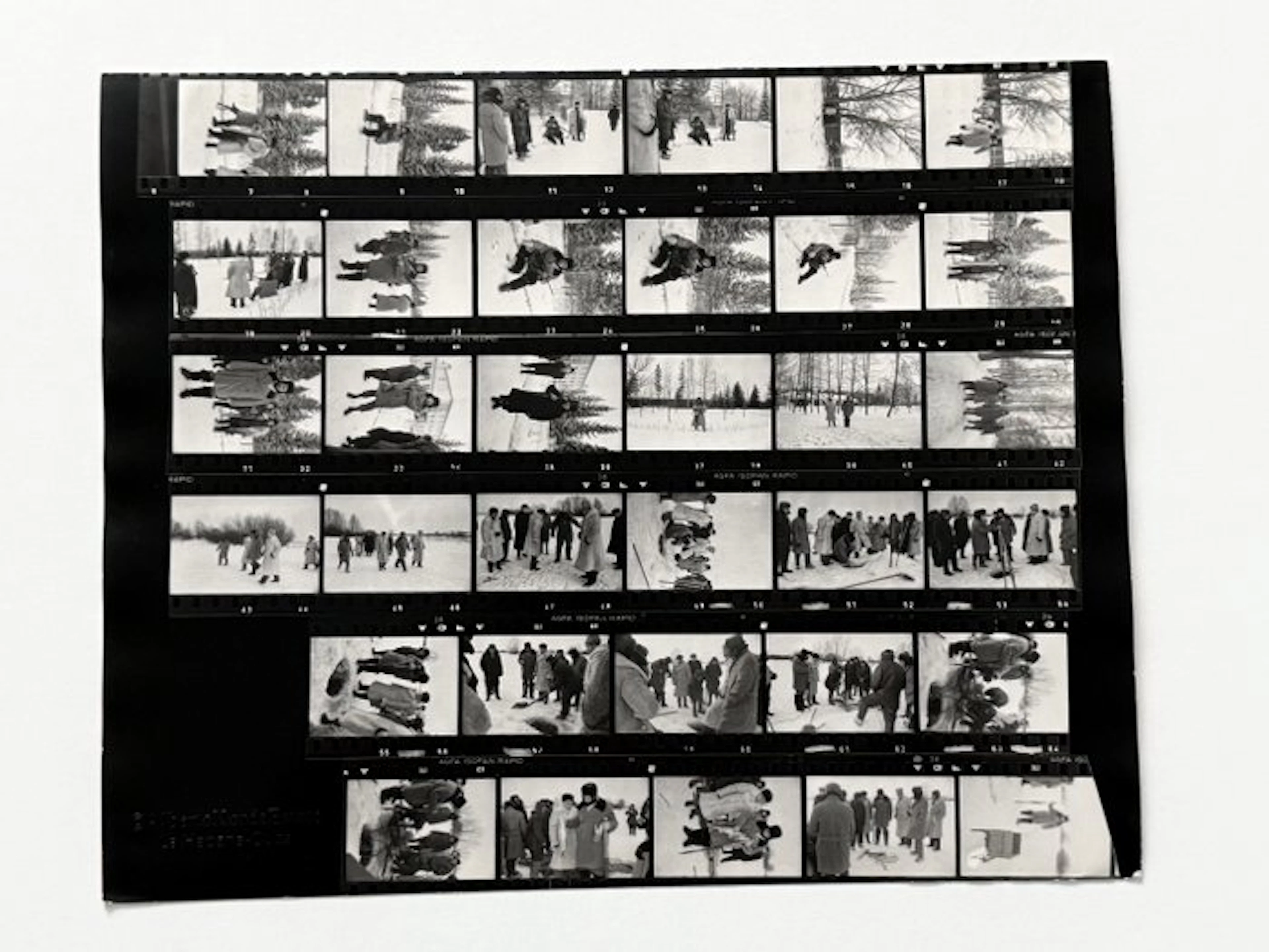 Alberto Korda (1928–2001) - * "Hoja de contacto de Fidel...