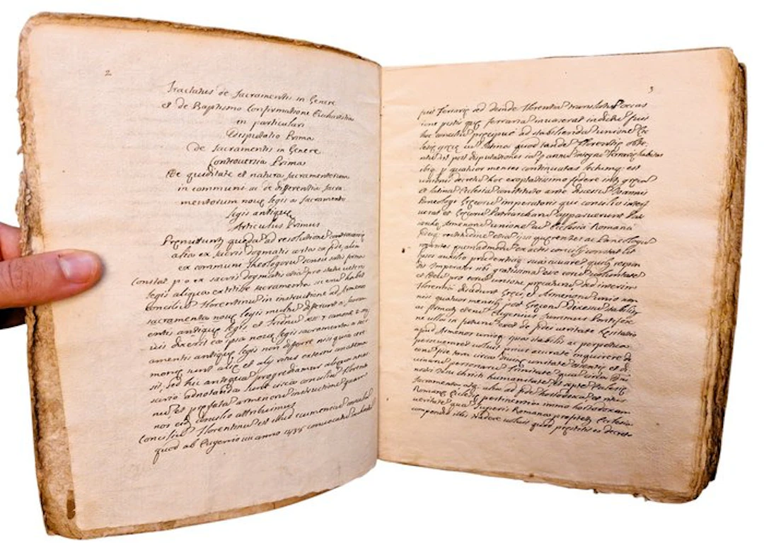 AA. VV. - Tractatus de Sacramentis in Genere - 1700