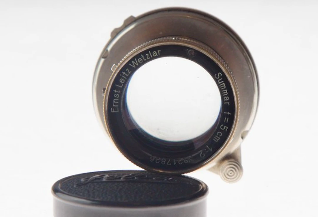Leitz Nickel Summar f=5cm 1:2 Camera lens
