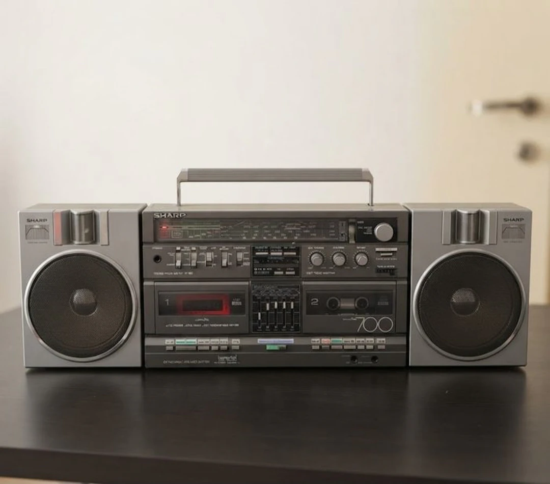 Sharp - GF-700H Portable Stereo Portable cassette player