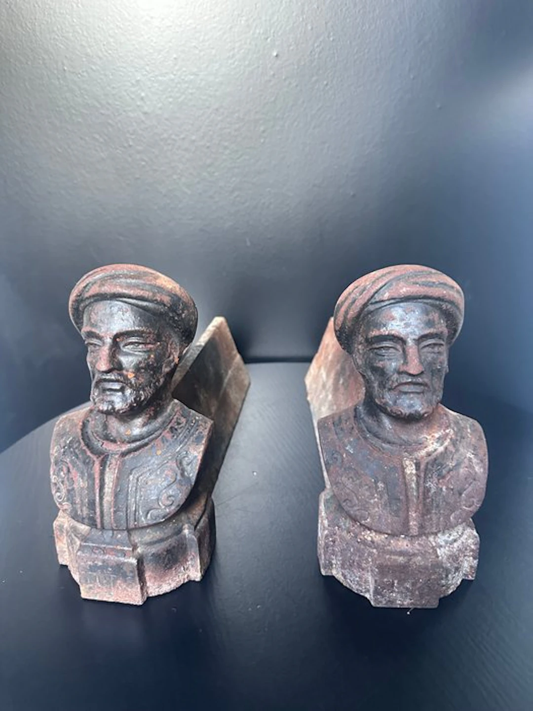 Fireplace accessory - Antique French cast-iron fireplace...