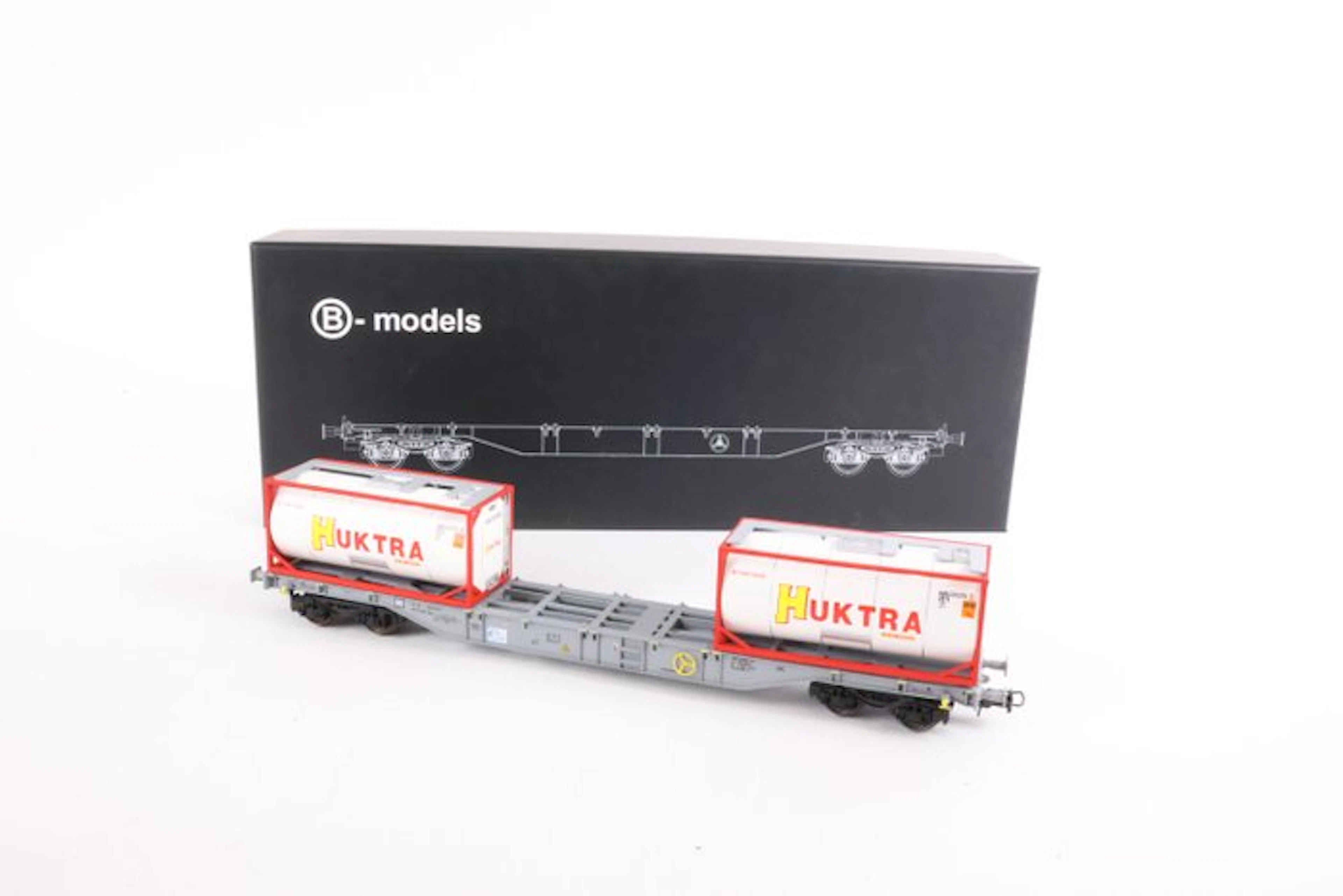 B-Models H0 - 54.102 - Model train freight carriage (1)...