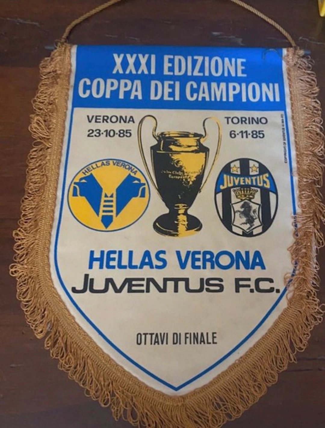 Juventus - 1985 - Flag / pennant