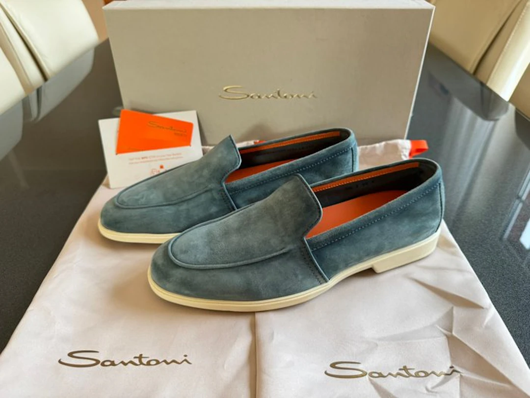 Santoni - Loafers - Size: EU 39 - New in box