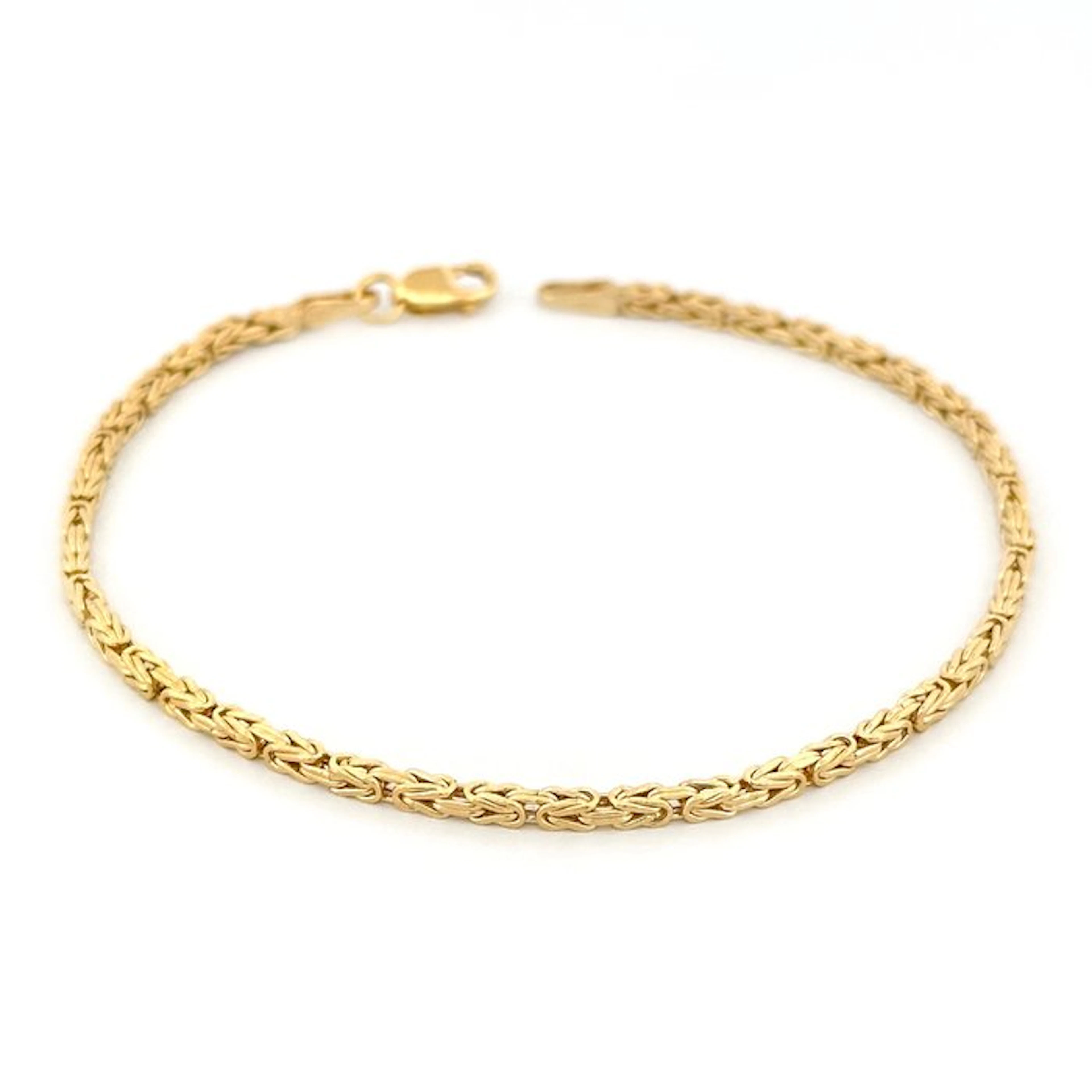 Bracelet - 18 kt. Yellow gold - Byzantine
