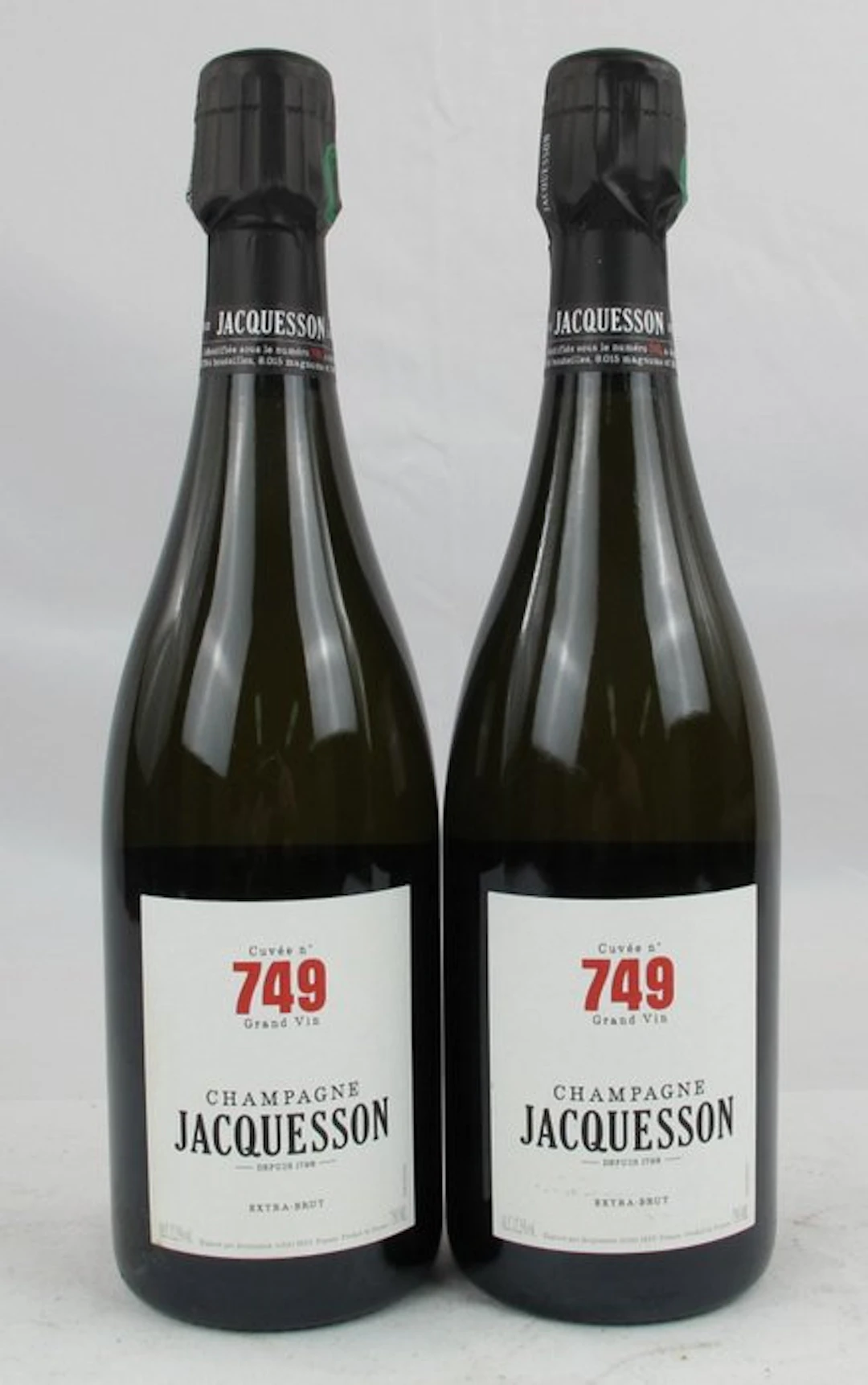 Jacquesson, Extra-Brut 'Cuvée n° 749' - Champagne - 2 Bottles (0.75L)